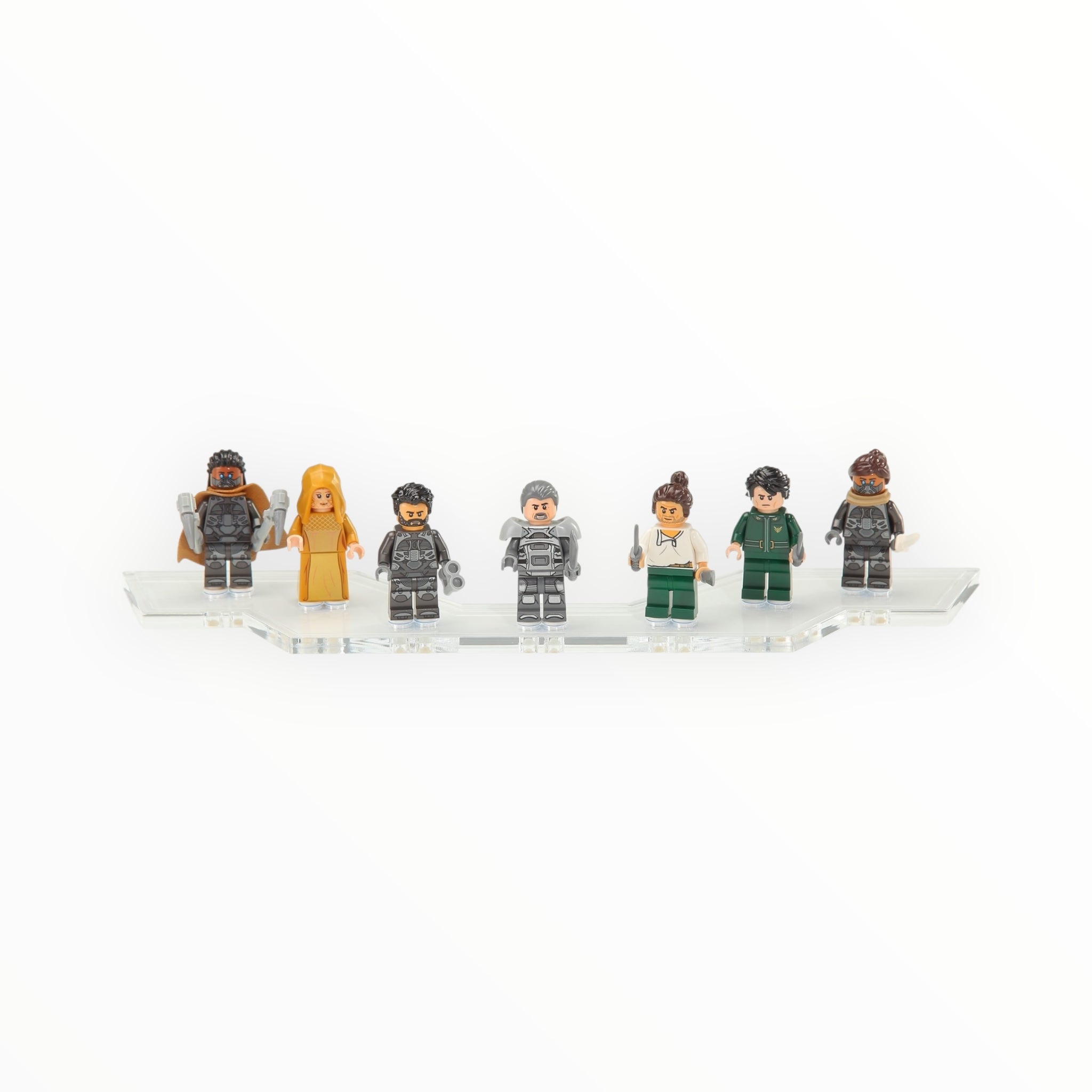 Tricked Out Bricks Figure Add-On Display Plate for Pedestal Stands