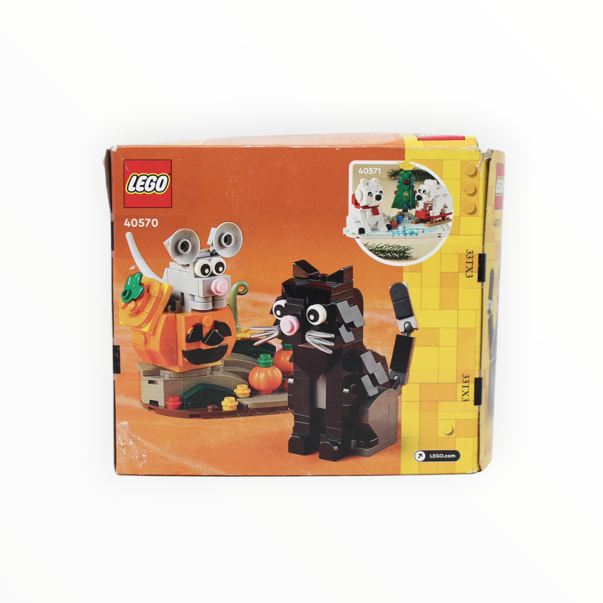 Retired Set 40570 LEGO Halloween Cat & Mouse (damaged box)