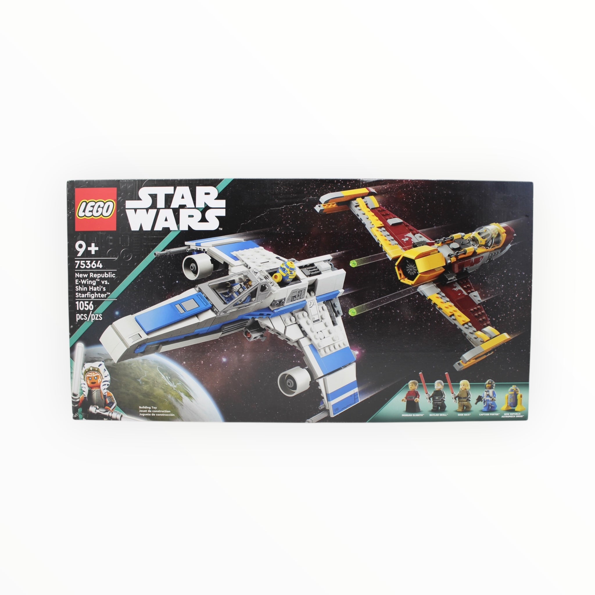 Retired Set 75364 Star Wars New Republic E-Wing vs. Shin Hati’s Starfighter