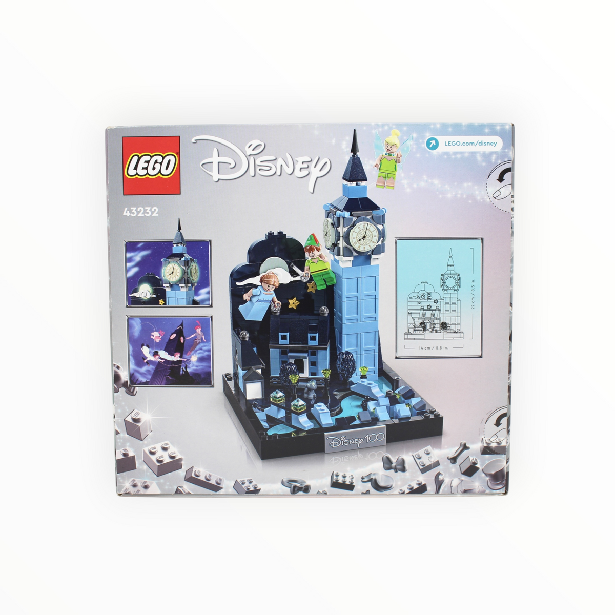 Retired Set 43232 Disney Peter Pan and Wendy’s Flight over London