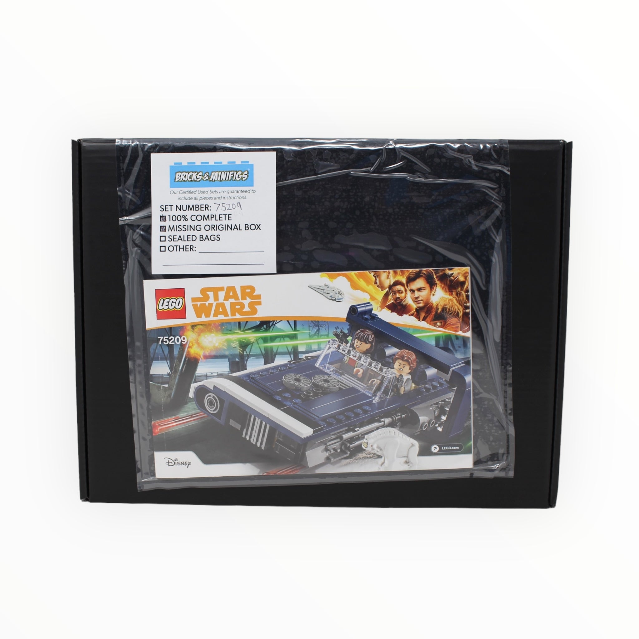 Certified Used Set 75209 Star Wars Han Solo’s Landspeeder (no box)