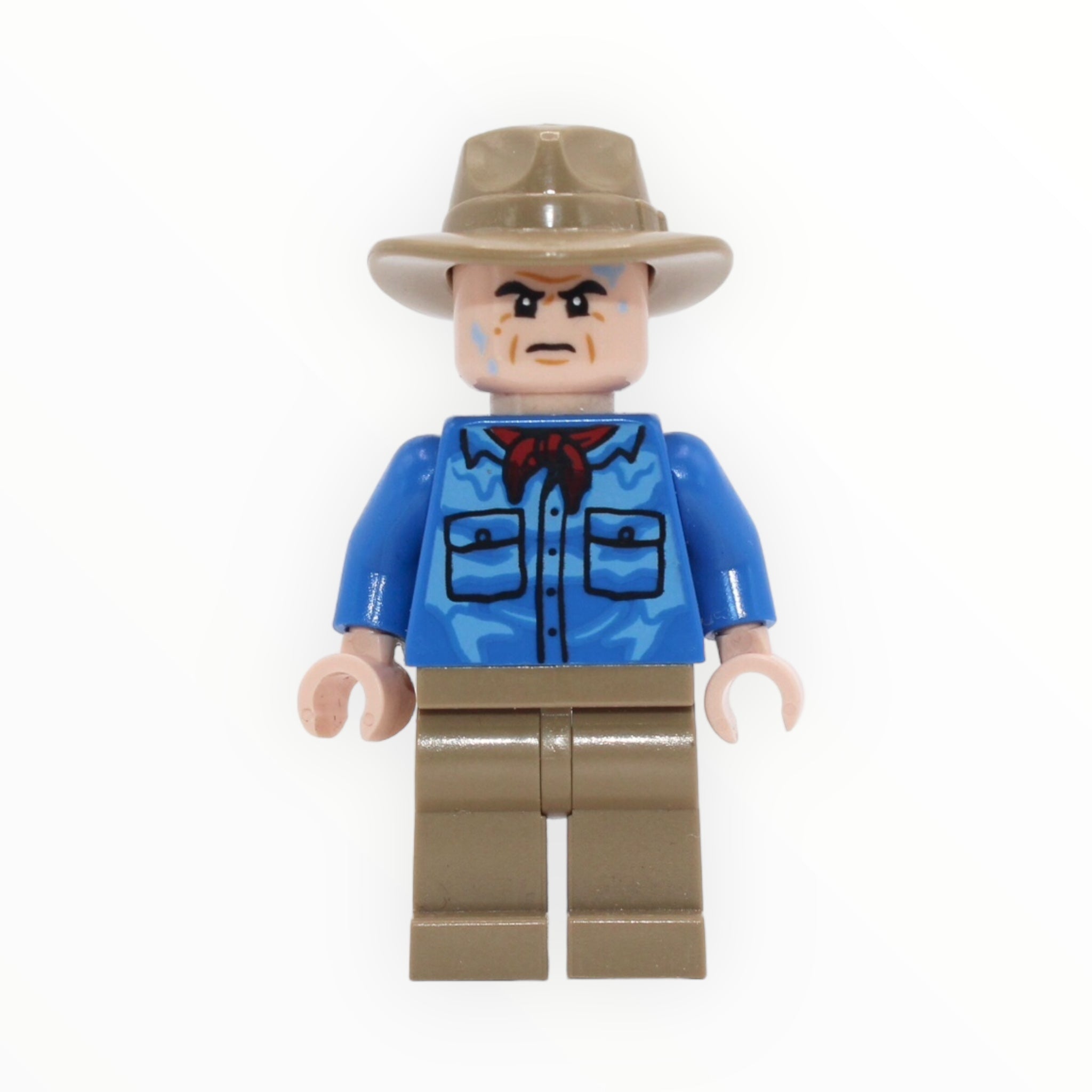 Dr. Alan Grant (water stains, dark tan fedora)