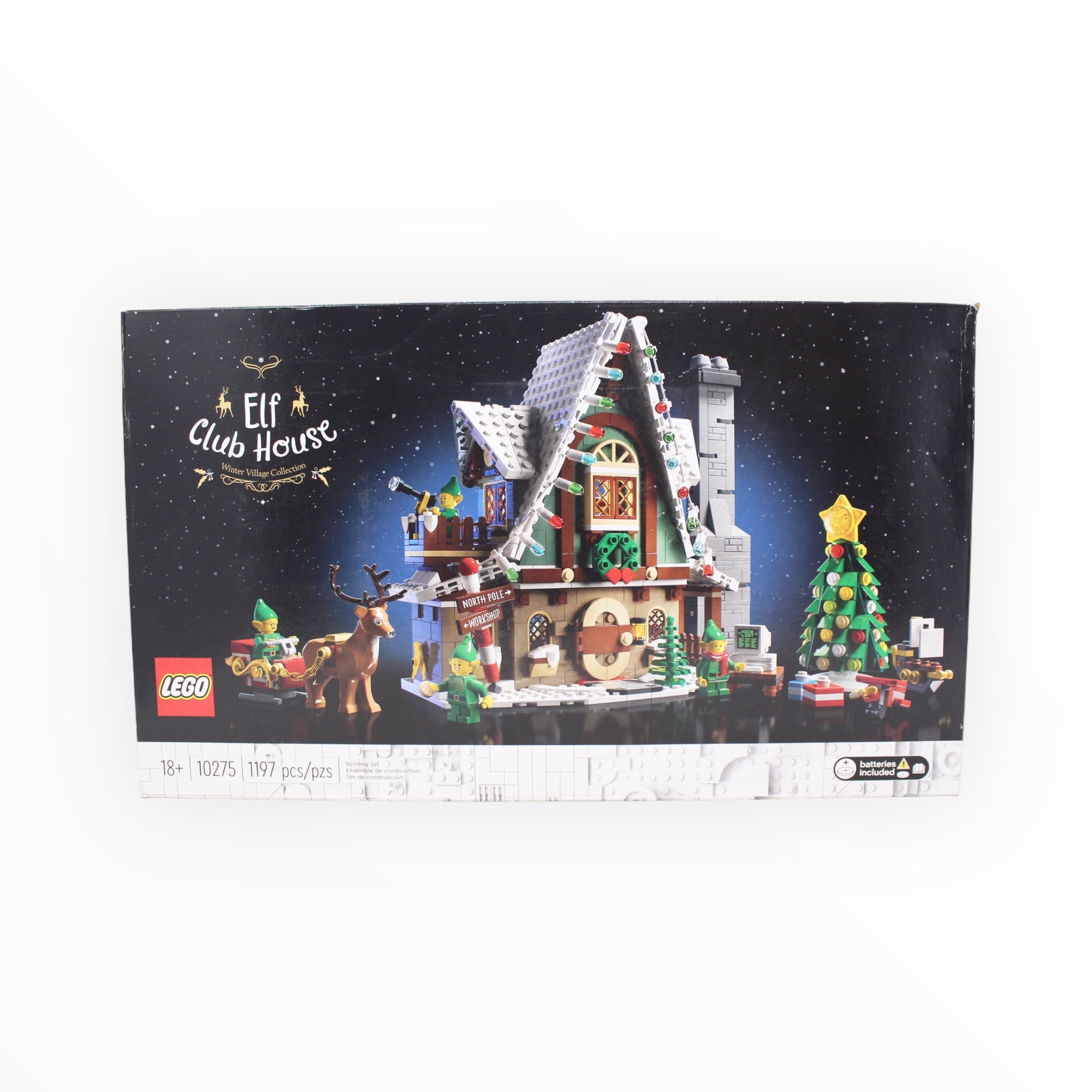 Retired Set 10275 Icons Elf Club House