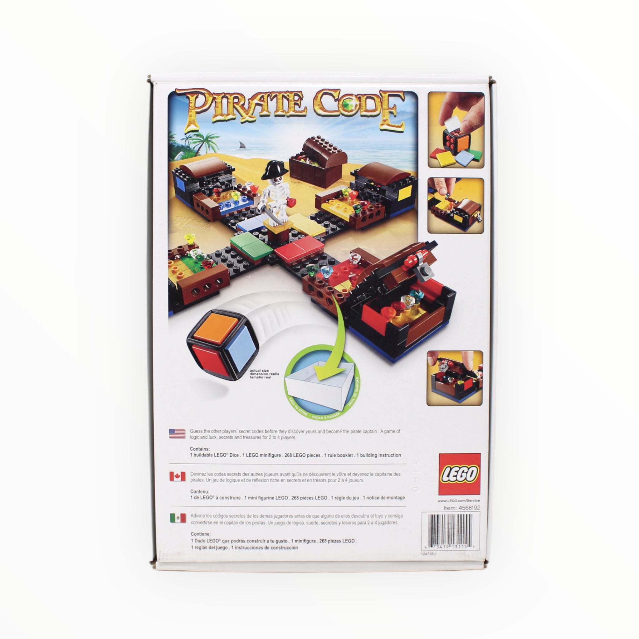 Certified Used Set 3840 LEGO Pirate Code