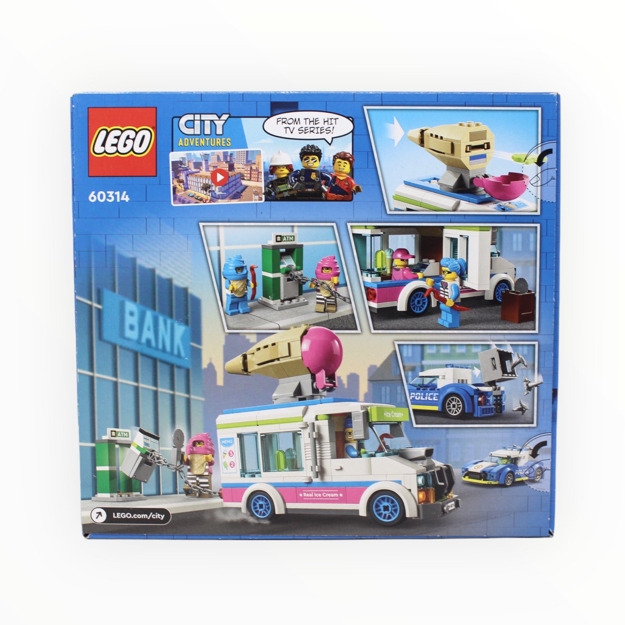 Retired Set 60314 City Ice Cream Truck Police Chase