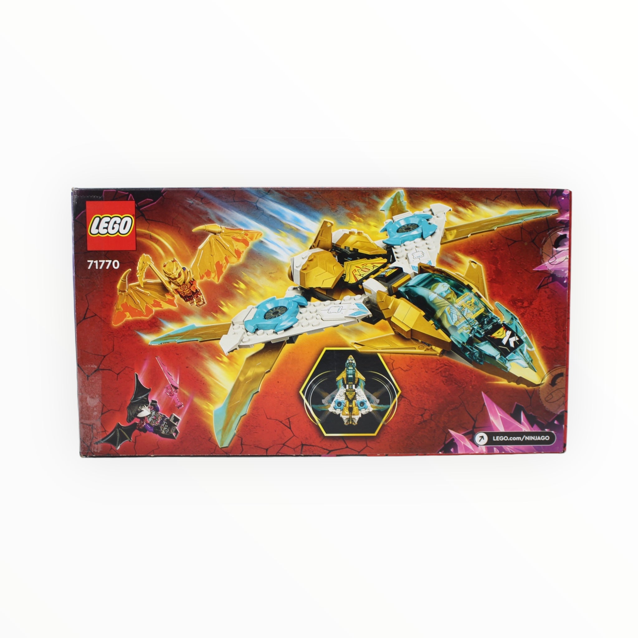 Certified Used Set 71770 Ninjago Zane’s Golden Dragon Jet