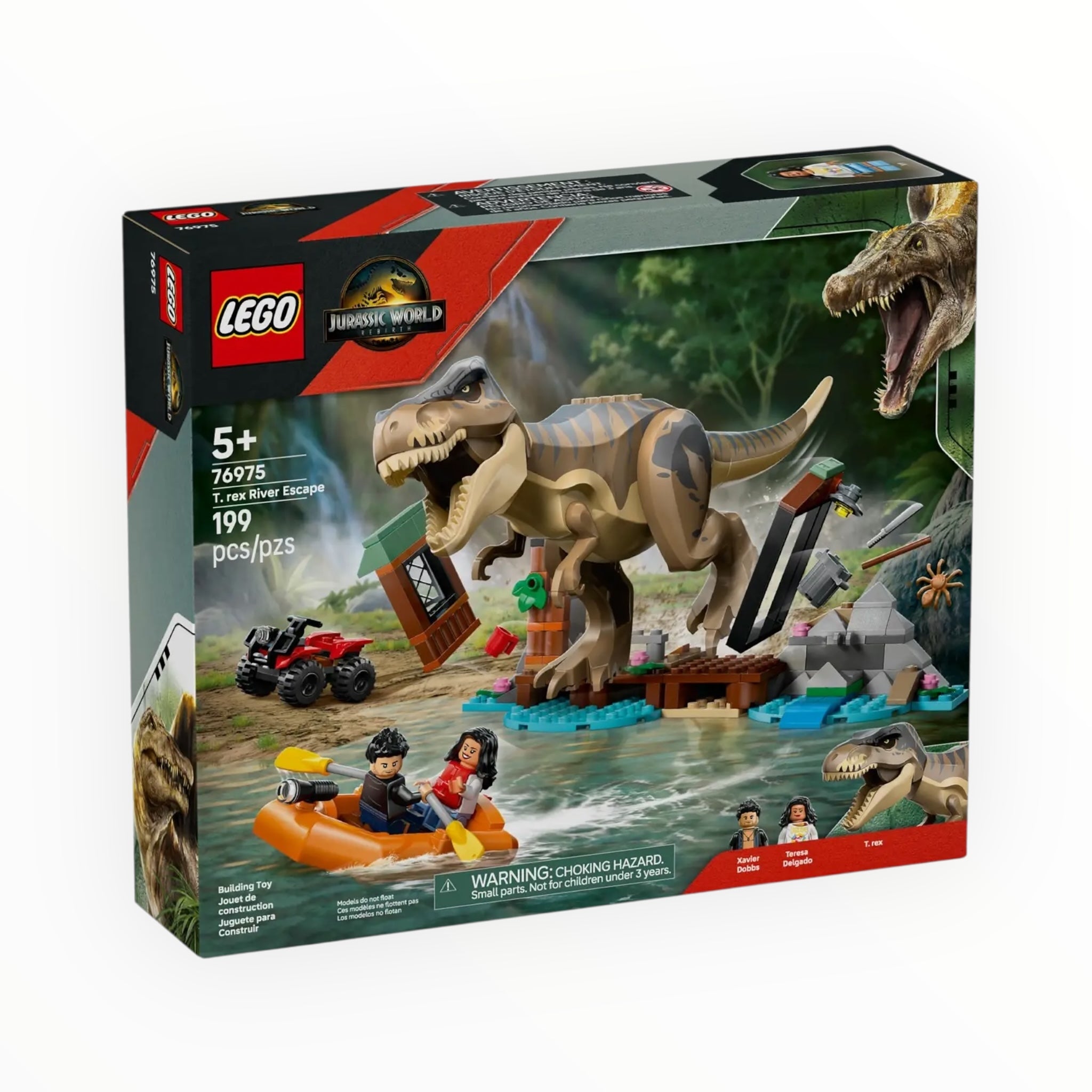 76975 Jurassic World T. rex River Escape