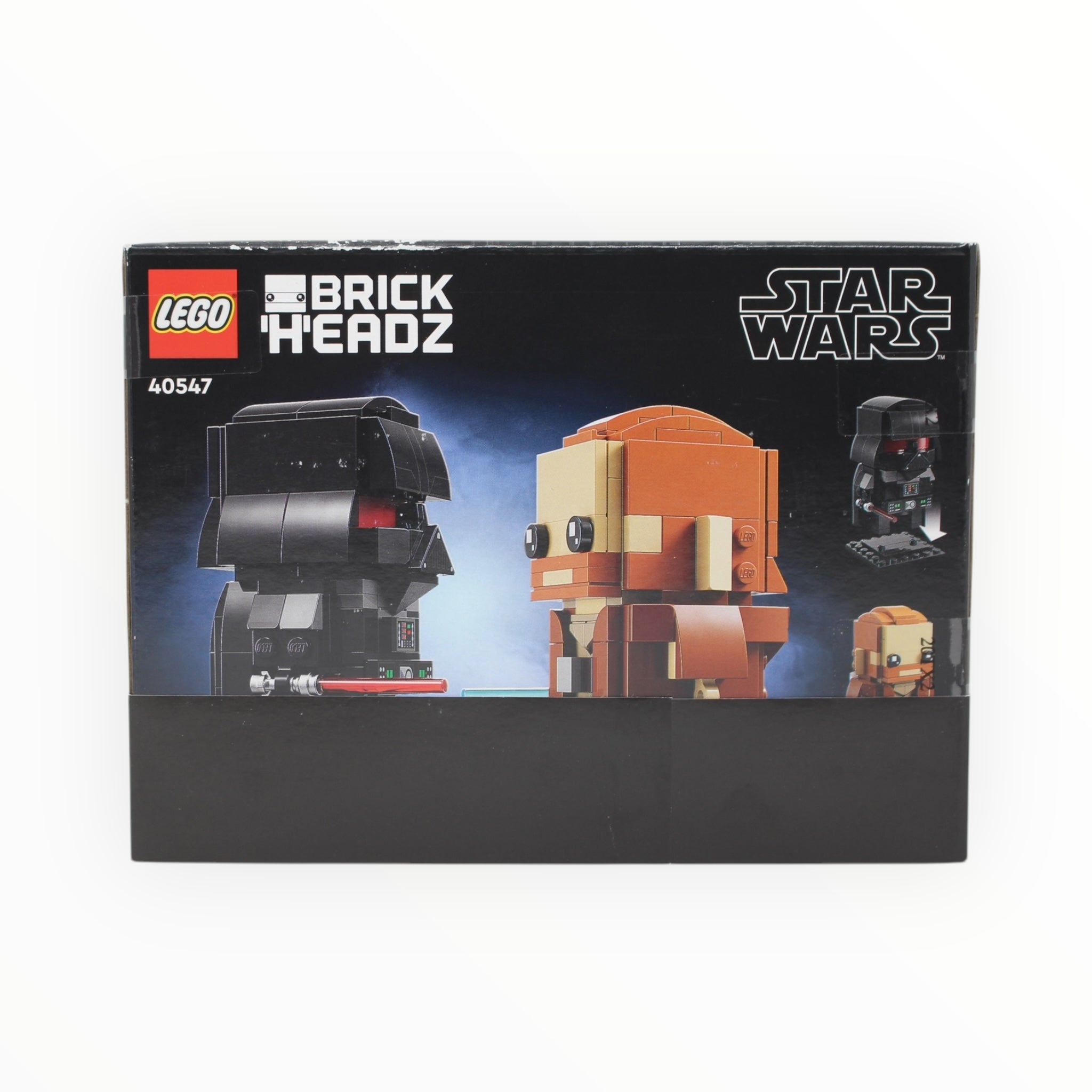 Retired Set 40547 Star Wars BrickHeadz Obi-Wan Kenobi & Darth Vader (Star Wars Celebration 2022 ver.)