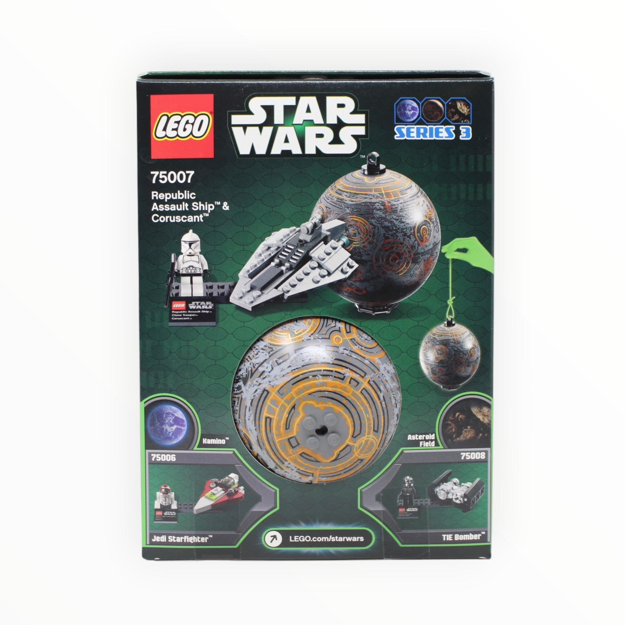 Retired Set 75007 Star Wars Republic Assault Ship & Coruscant