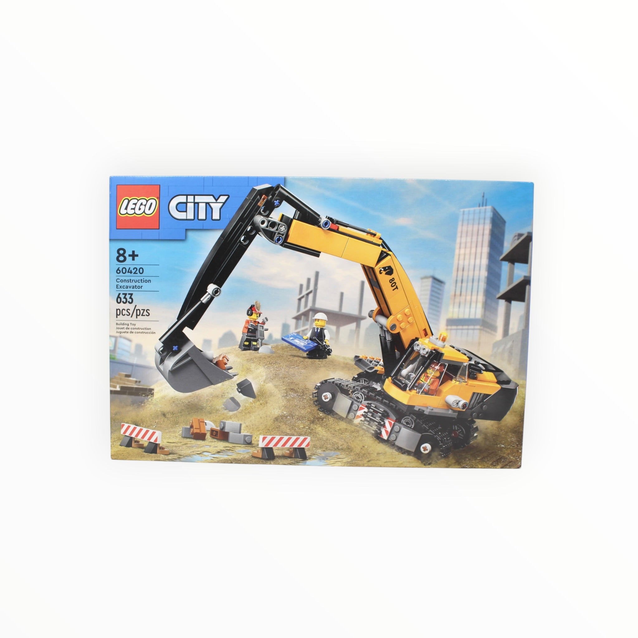 Certified Used Set 60420 City Construction Excavator