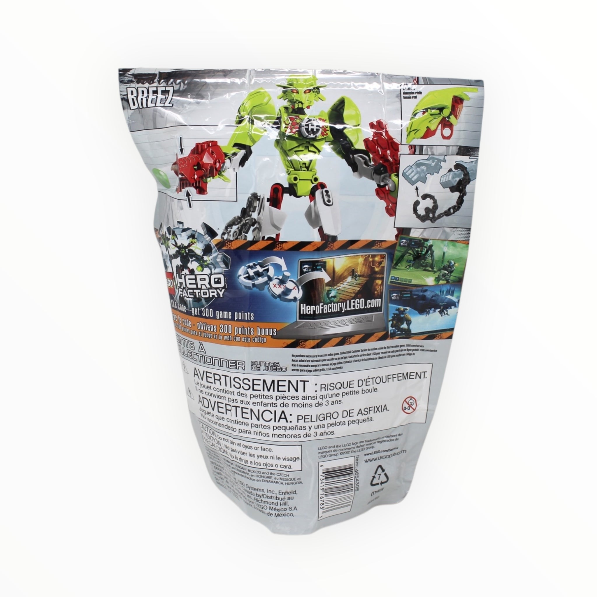 Certified Used Set 6227 Hero Factory Breez