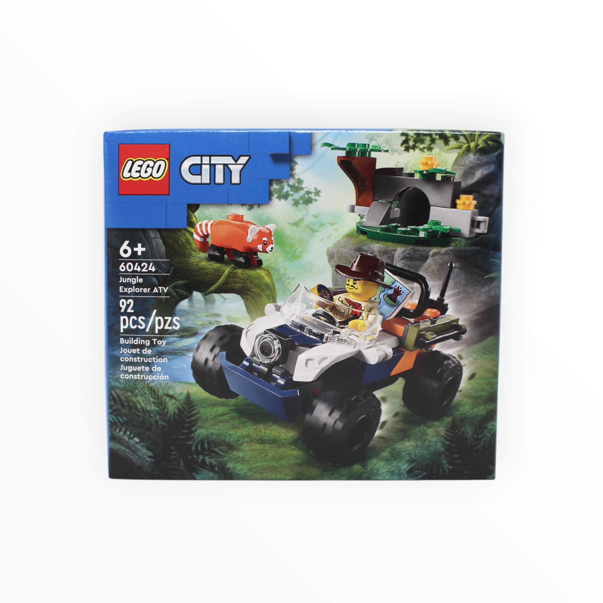 Retired Set 60424 City Jungle Explorer ATV Red Panda Mission