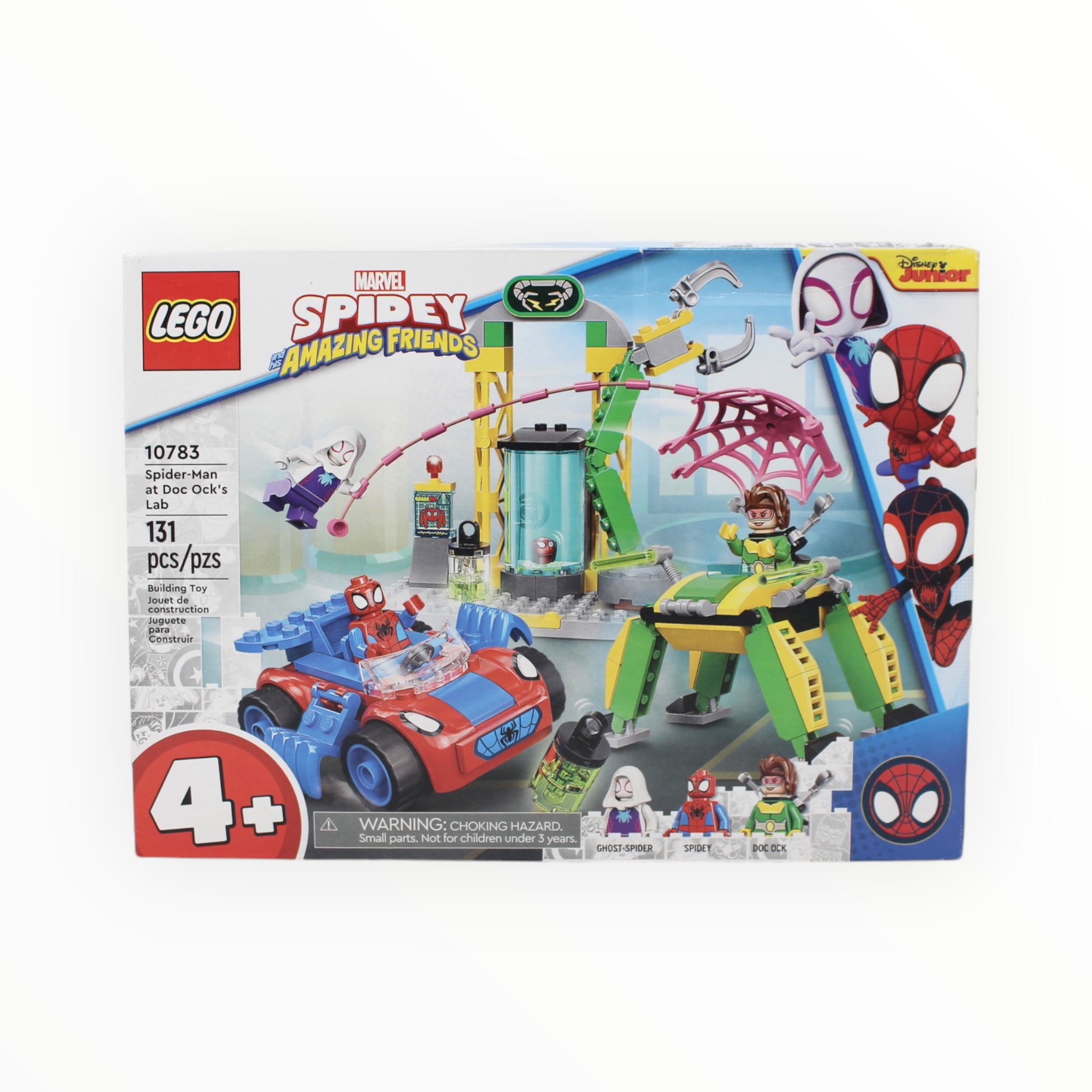 Retired Set 10783 Spidey and his Amazing Friends Spider-Man at Doc Ock’s Lab