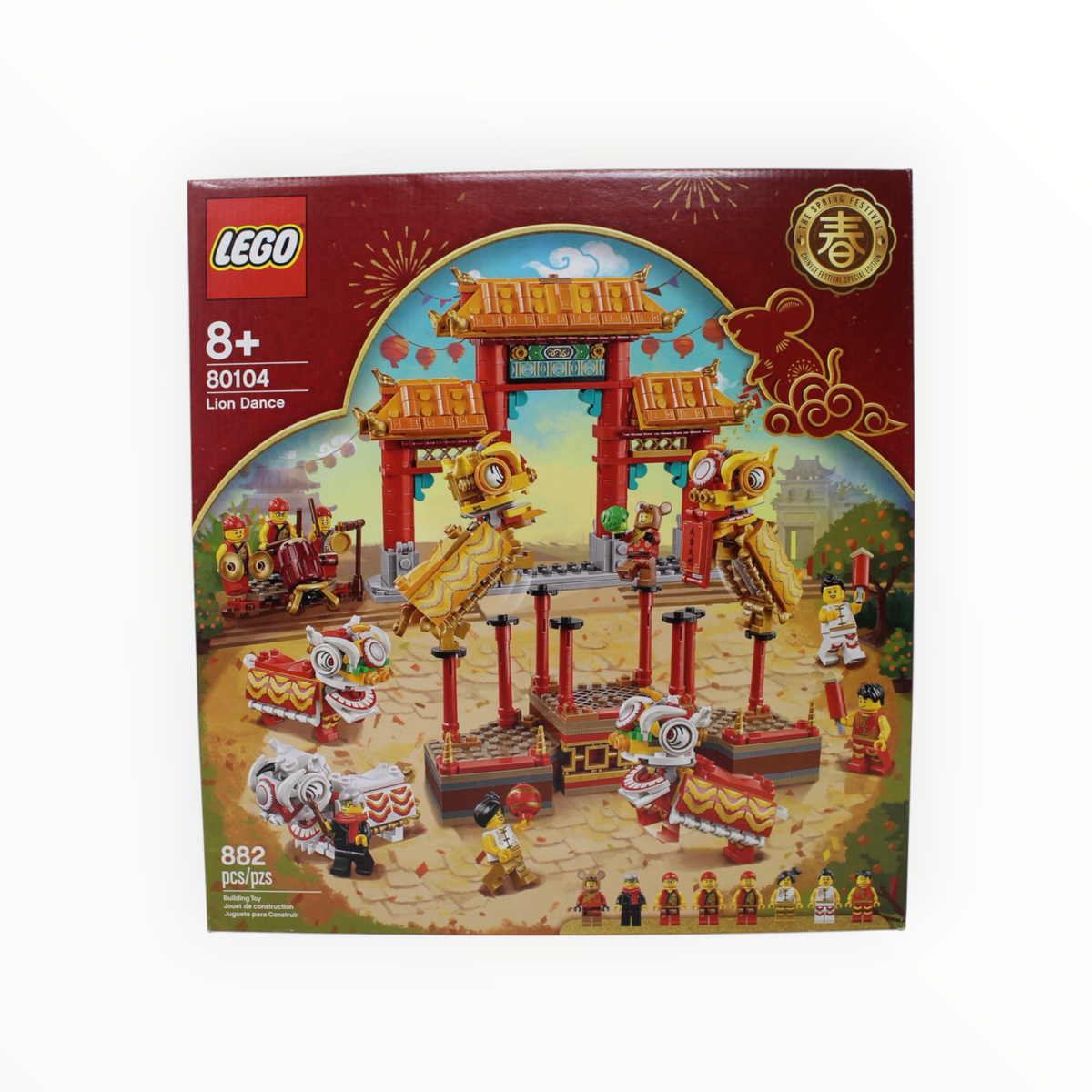 Retired Set 80104 LEGO Lion Dance