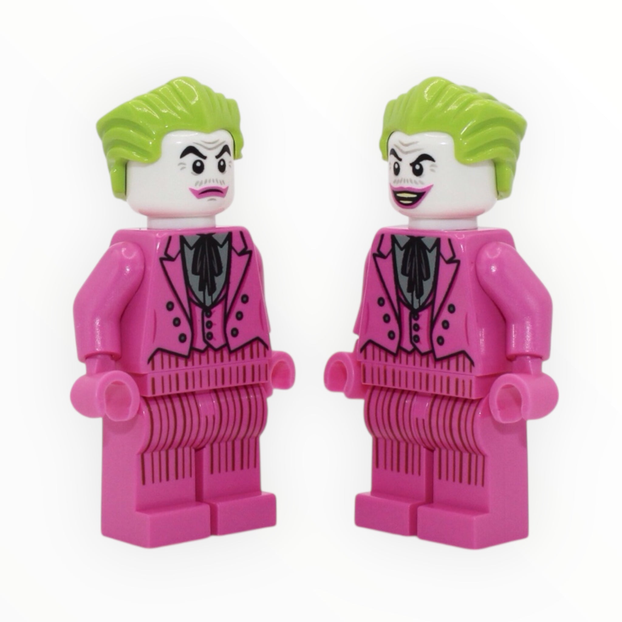 The Joker - Classic TV Series (open mouth grin / closed mouth, pink suit)