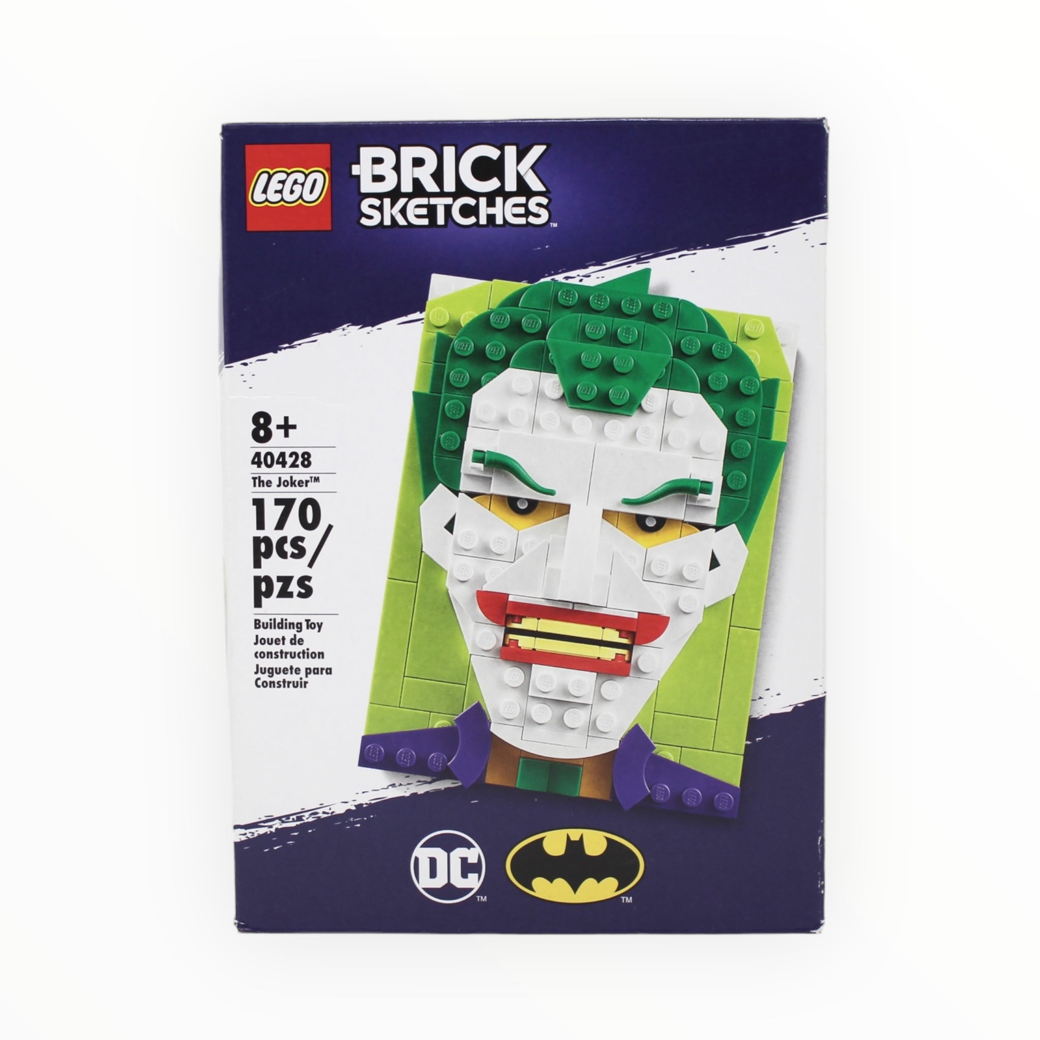 Retired Set 40428 Brick Sketches The Joker