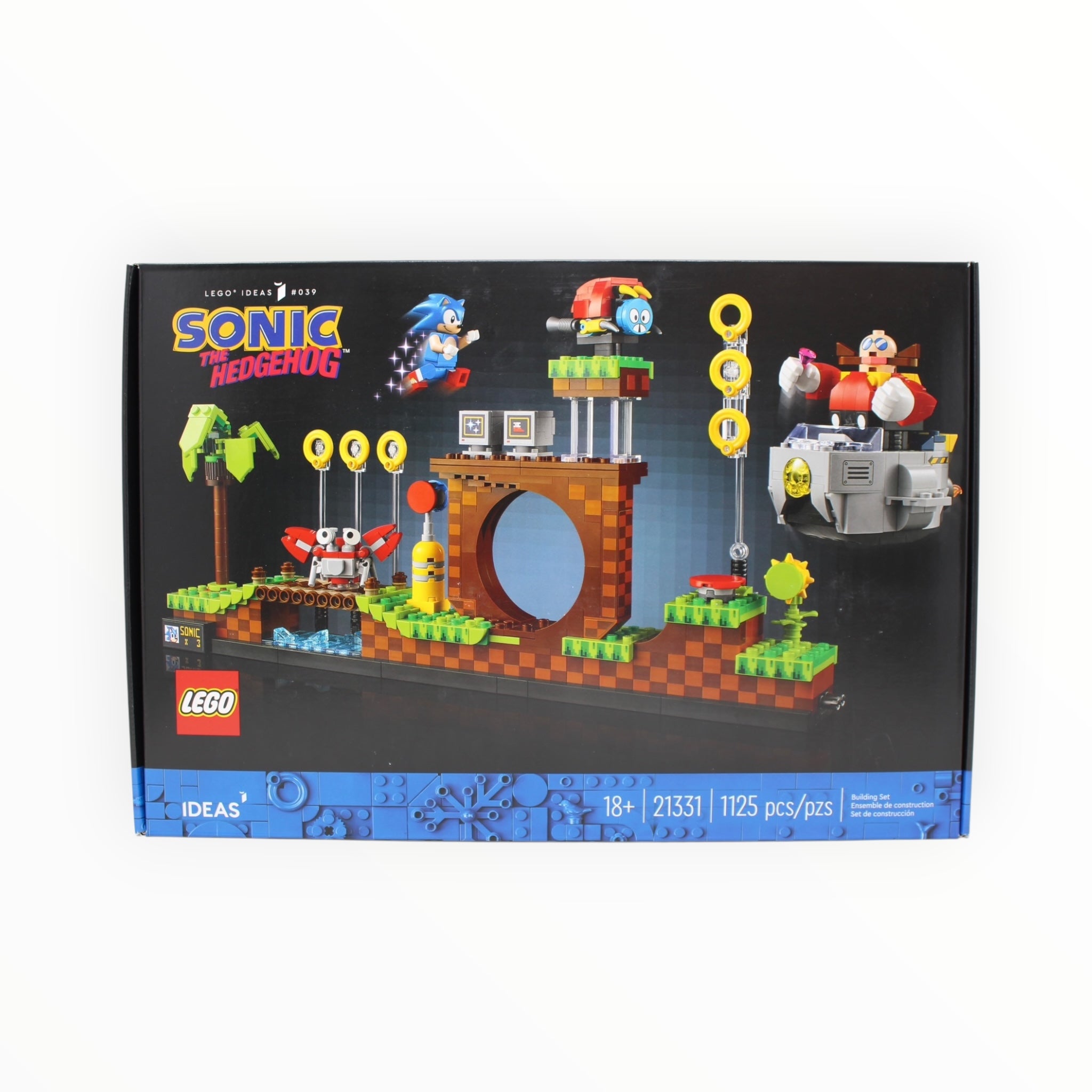 Retired Set 21331 LEGO Ideas Sonic the Hedgehog - Green Hill Zone