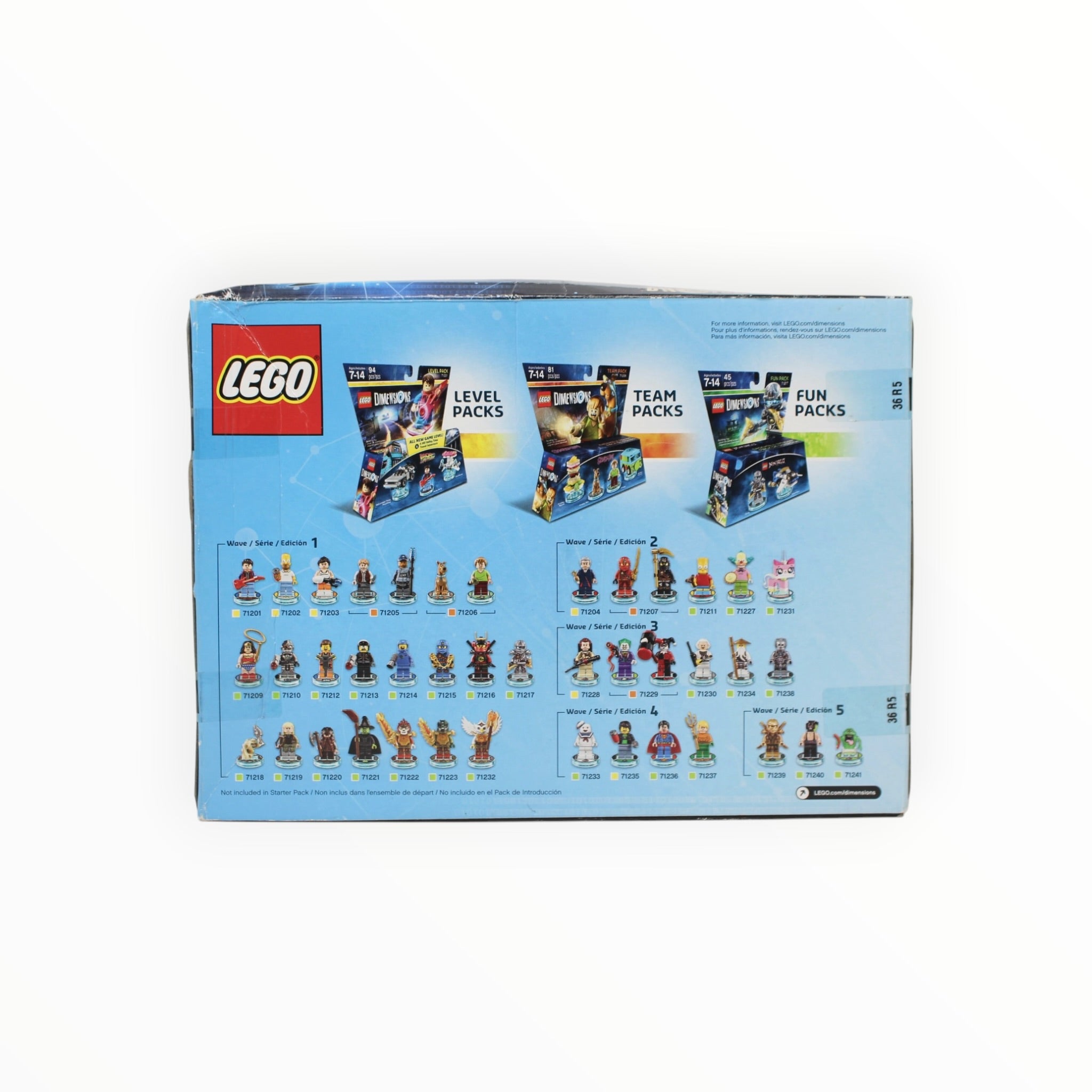 Retired Set 71200 Dimensions Starter Pack - LEGO Elements (damaged box)