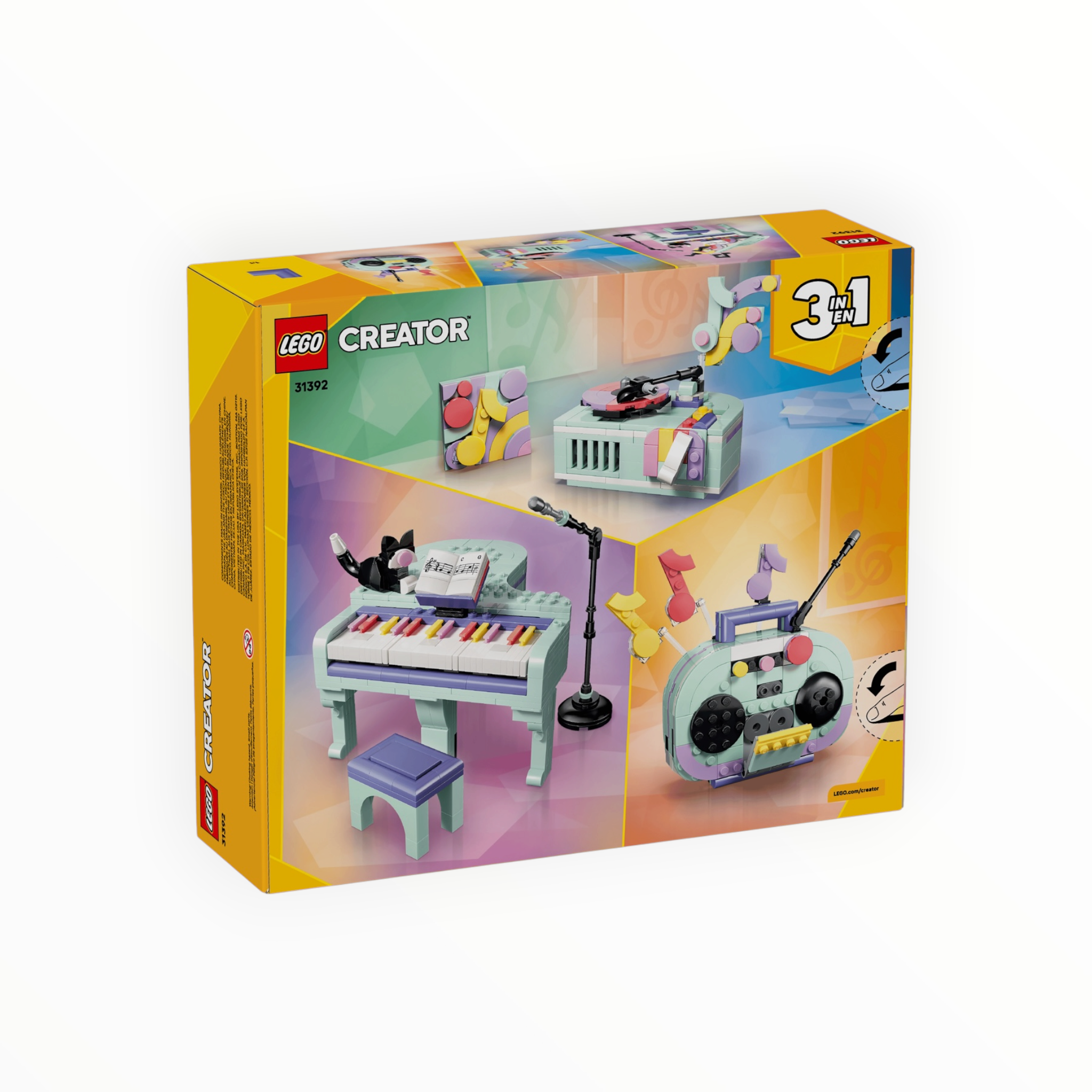 31392 Creator Music Decor Piano with Cat