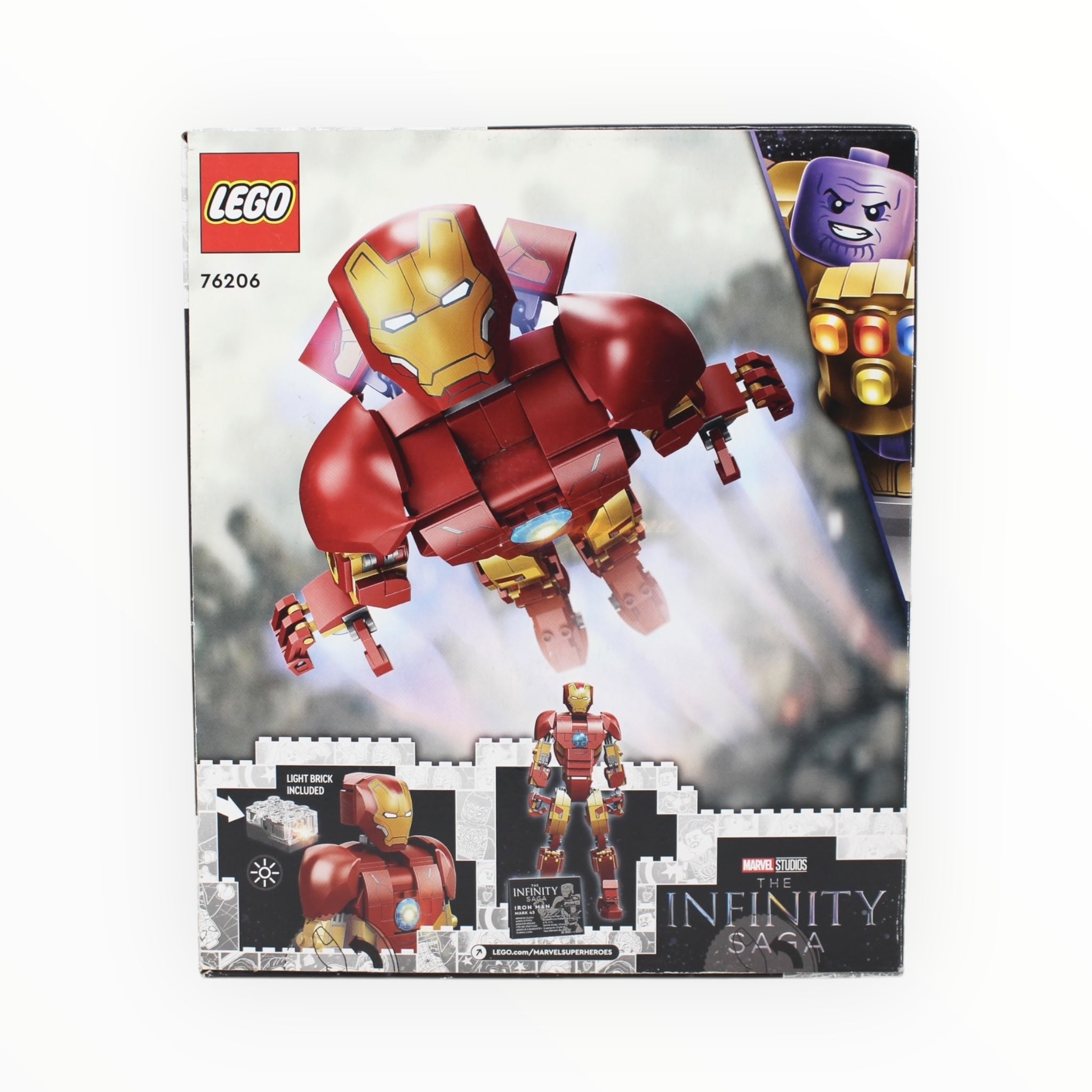 Retired Set 76206 Marvel Studios Iron Man Figure