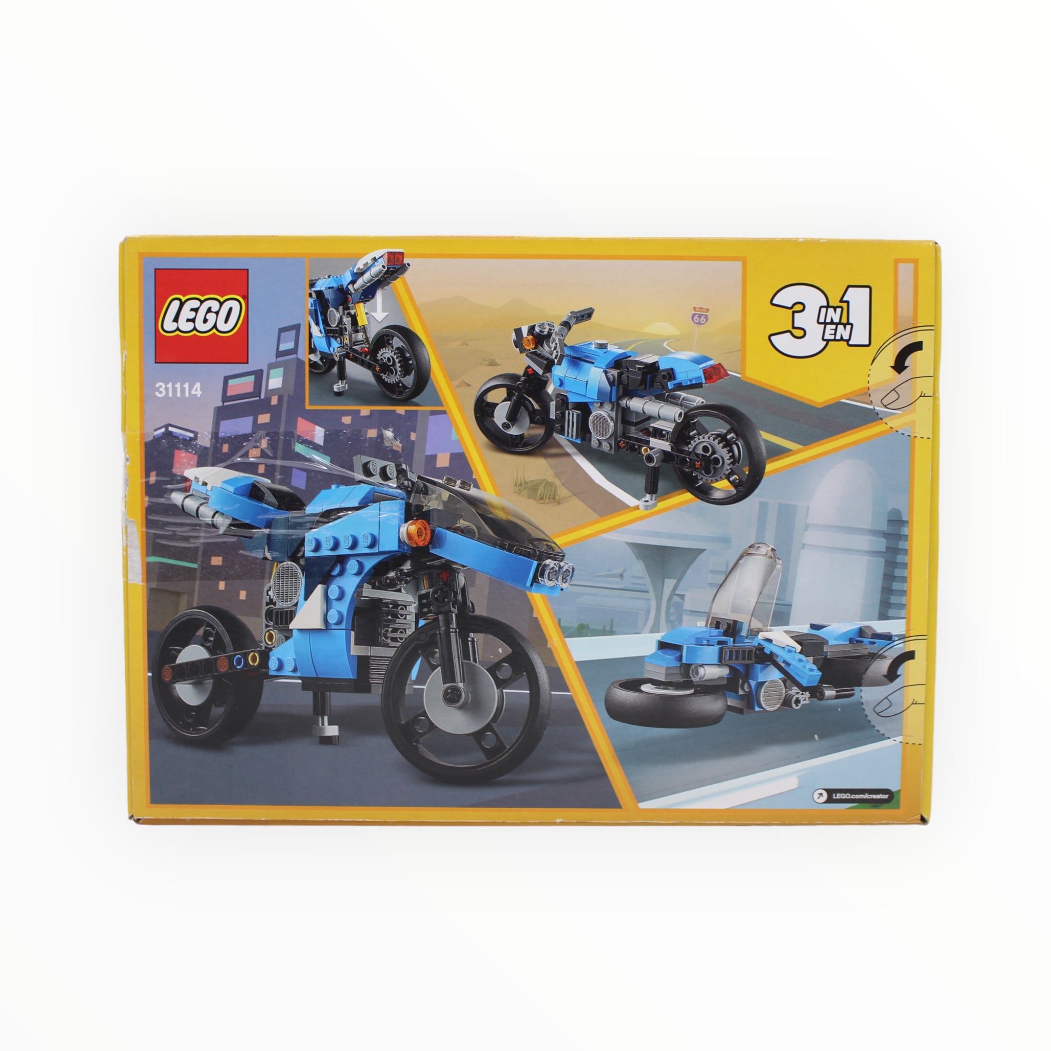 Retired Set 31114 Creator Superbike