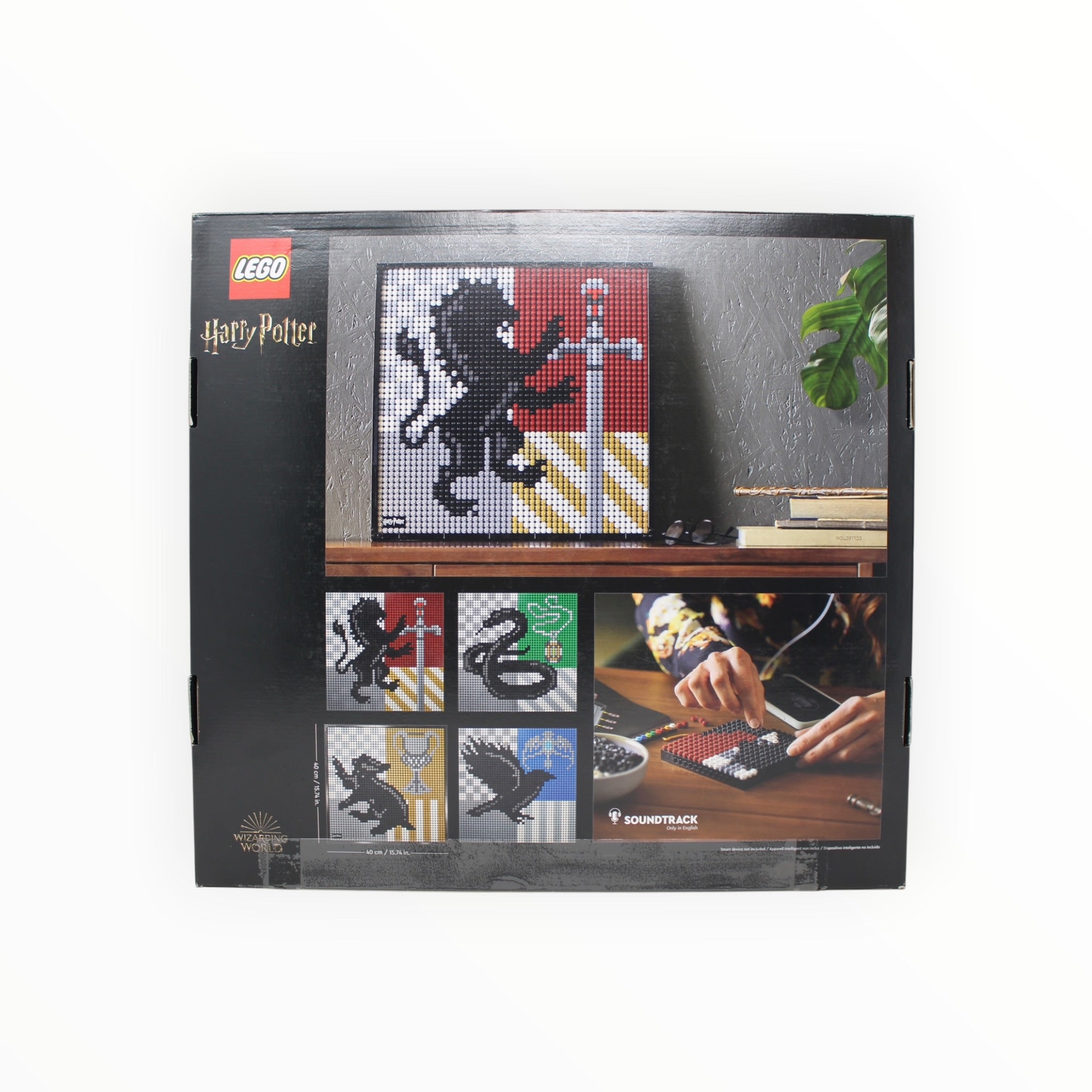 Certified Used Set 31201 LEGO Mosaic Harry Potter (open box, sealed bags)