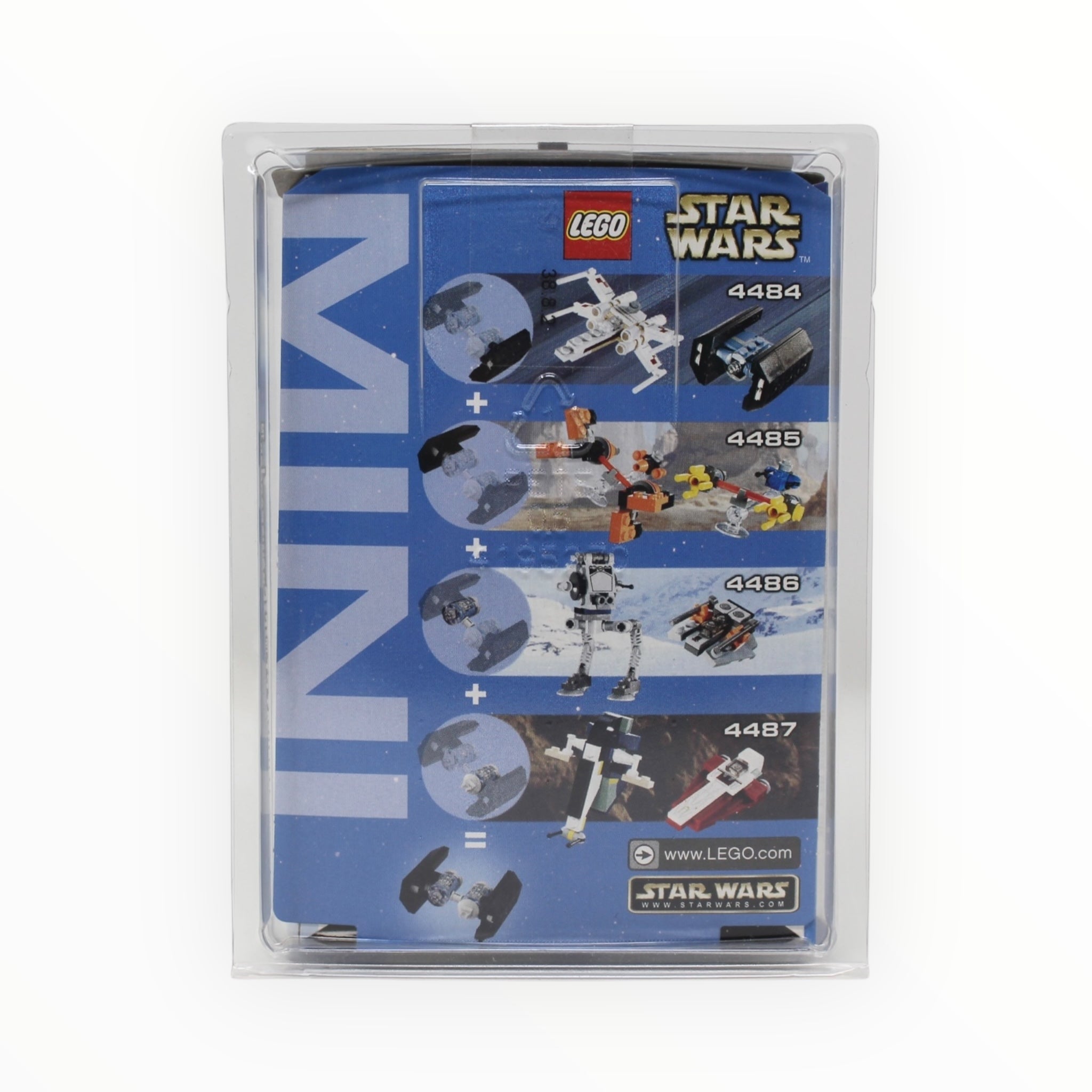 Retired Set 4486 Star Wars Mini AT-ST & Snowspeeder
