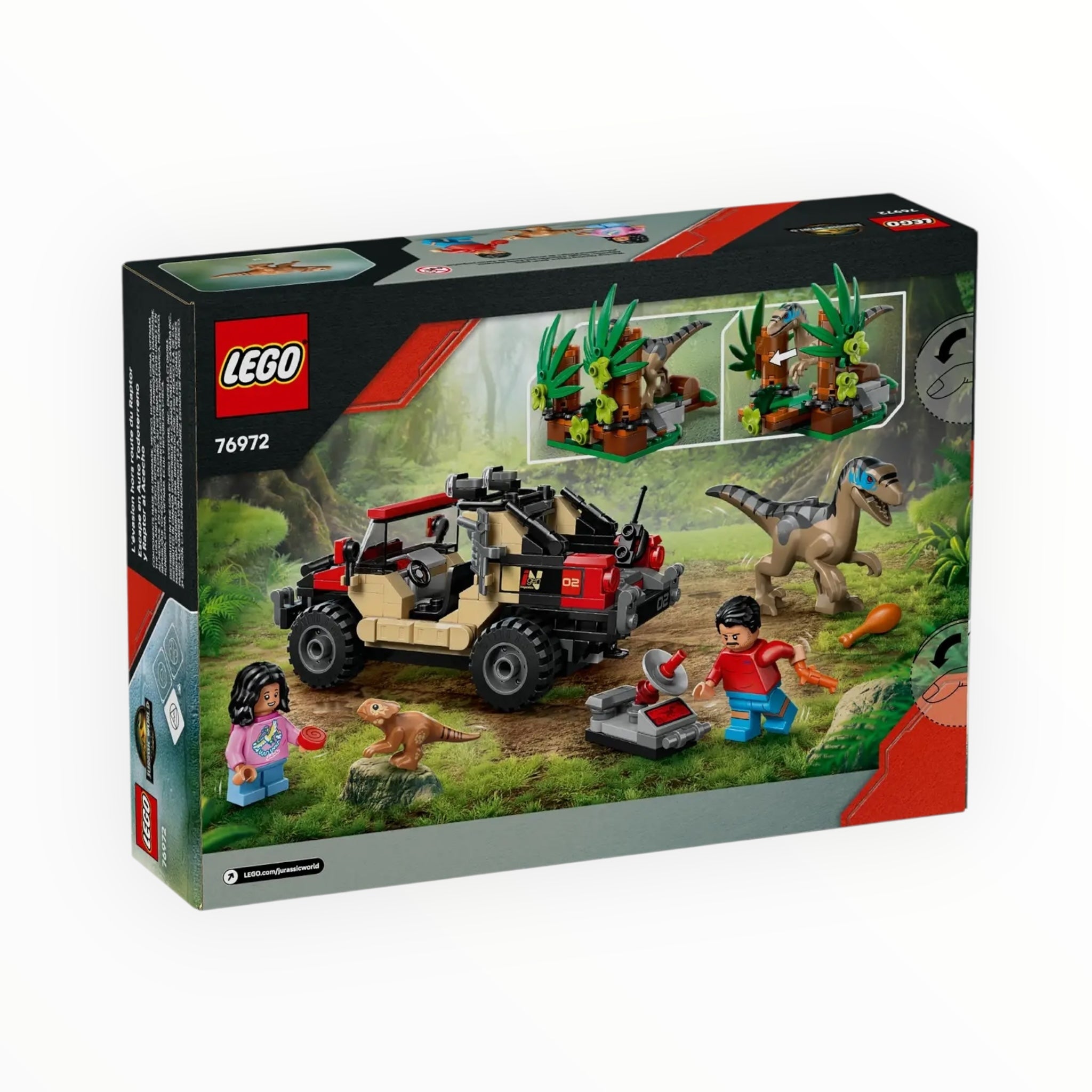 76972 Jurassic World Raptor Off-Road Escape