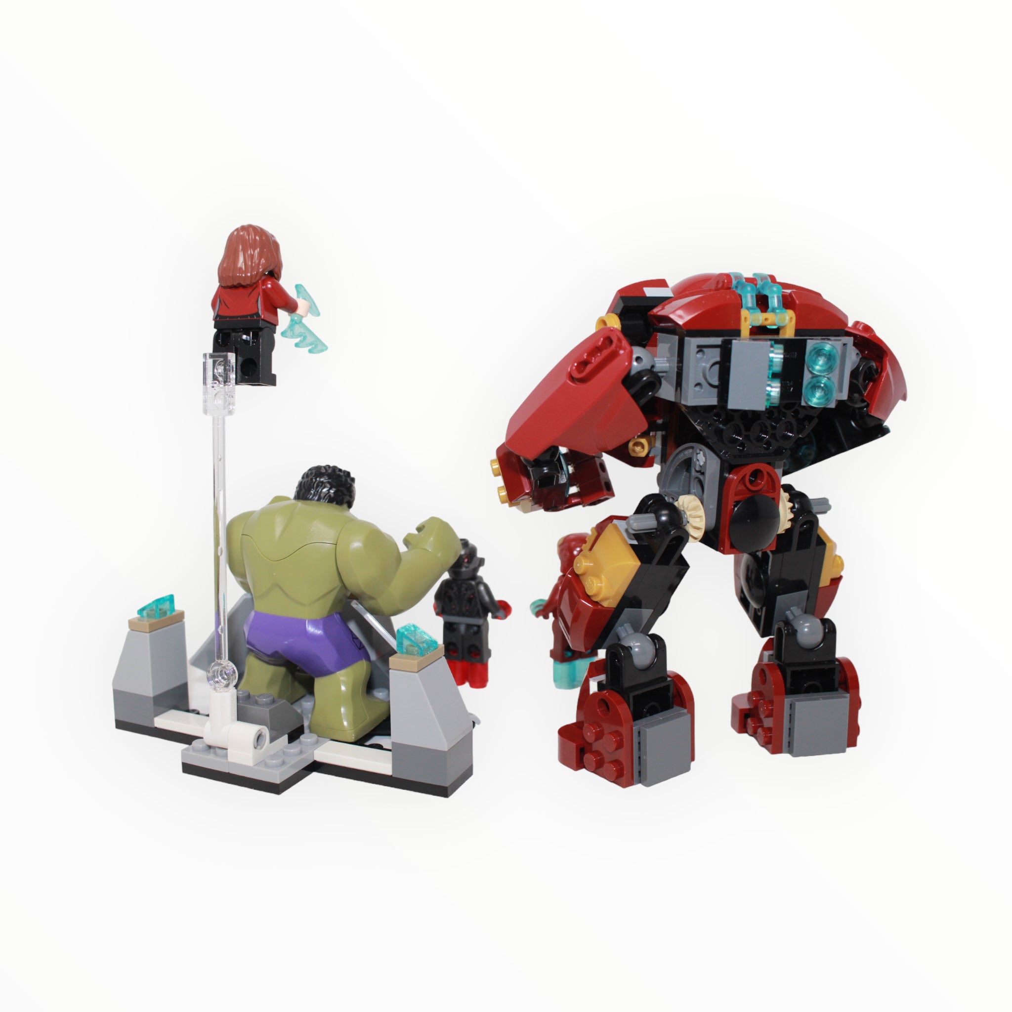 Used Set 76031 Marvel Super Heroes Hulk Buster Smash
