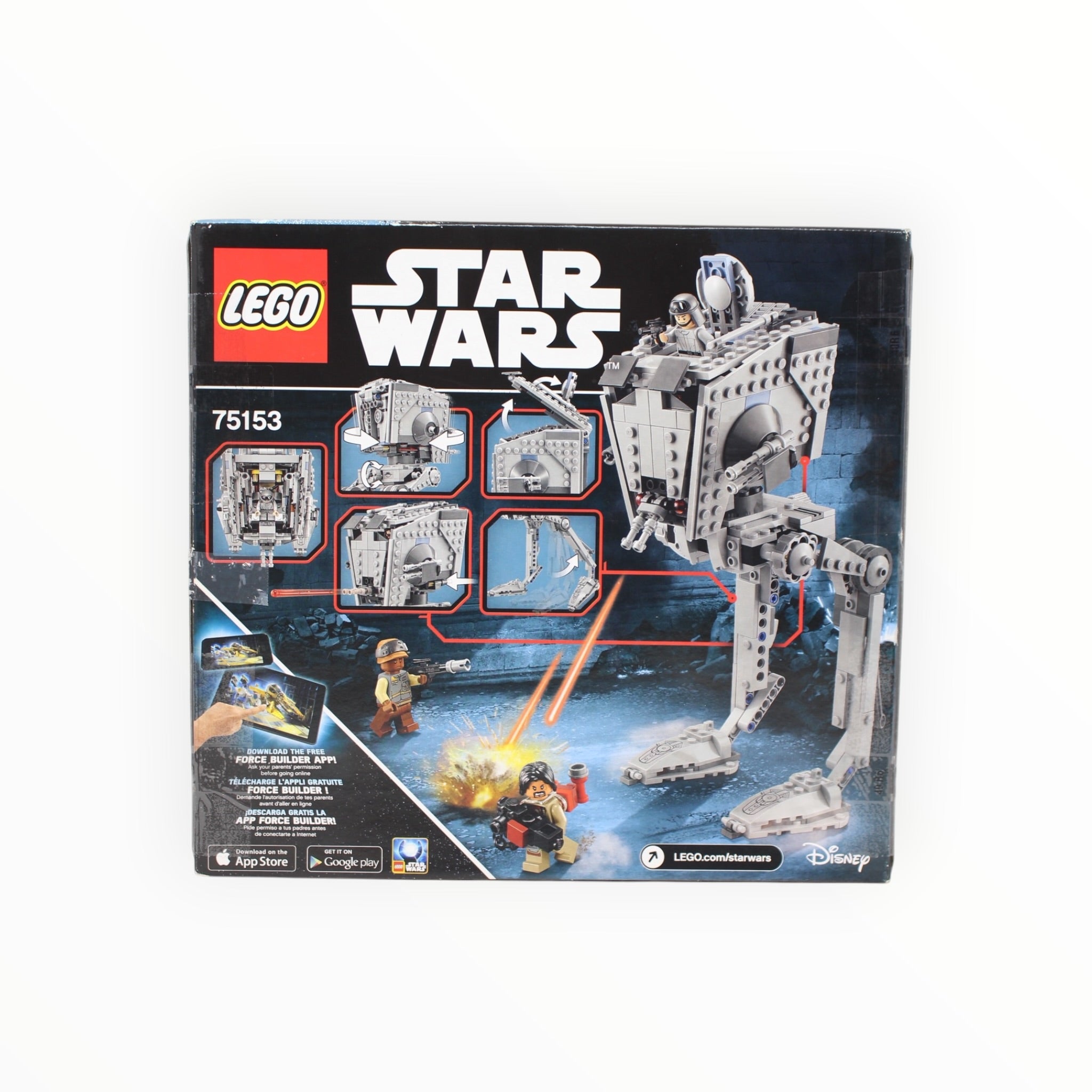 Certified Used Set 75153 Star Wars AT-ST Walker