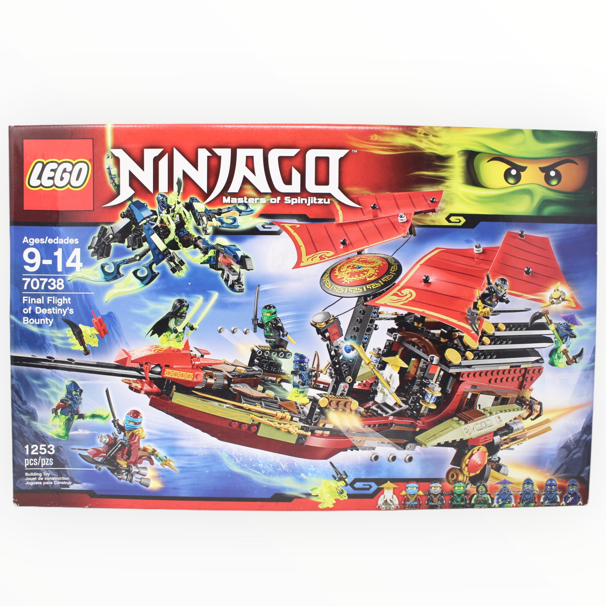 Retired Set 70738 Ninjago Final Flight of the Destiny’s Bounty