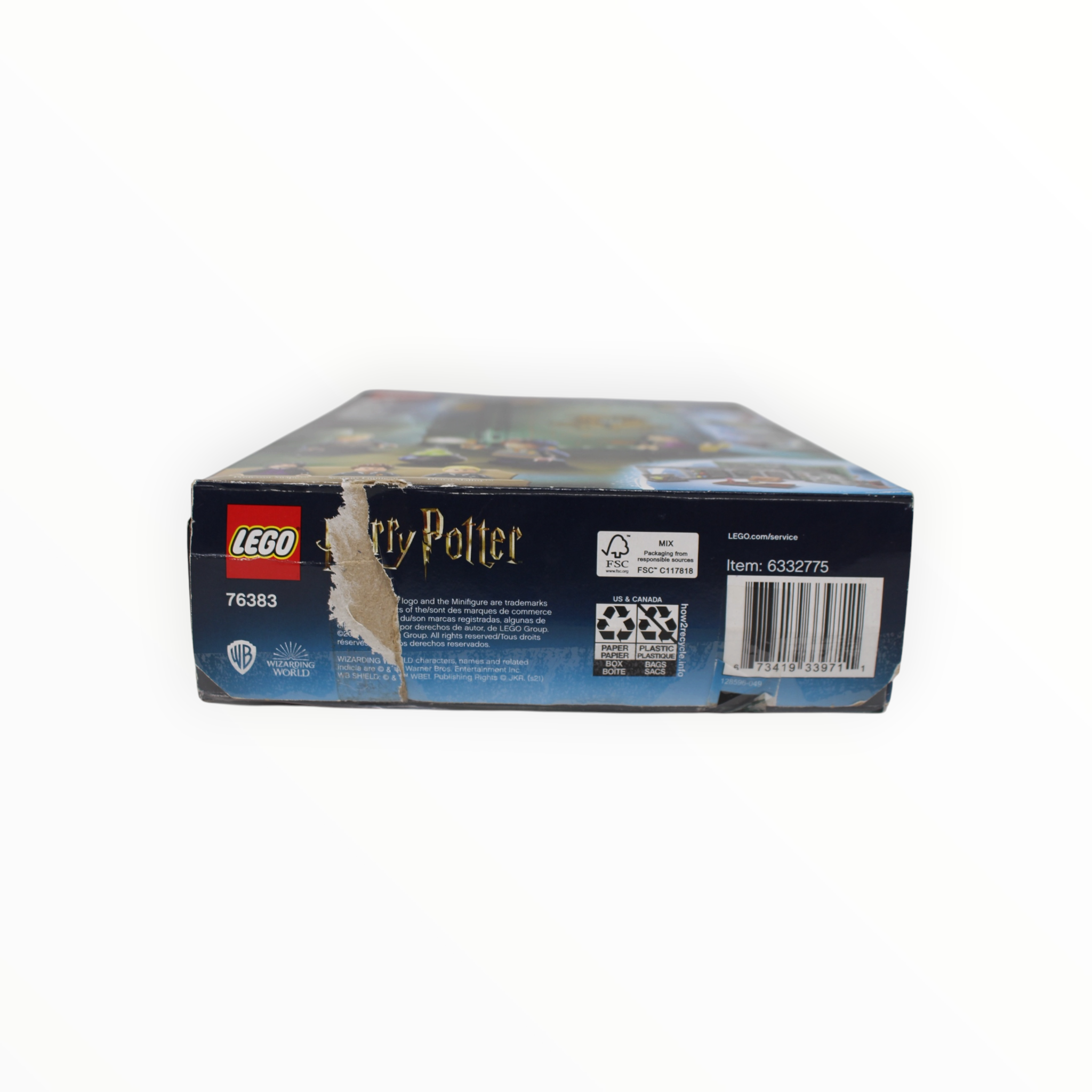 Certified Used Set 76383 Harry Potter Hogwarts Moment: Potions Class (slightly damaged box)