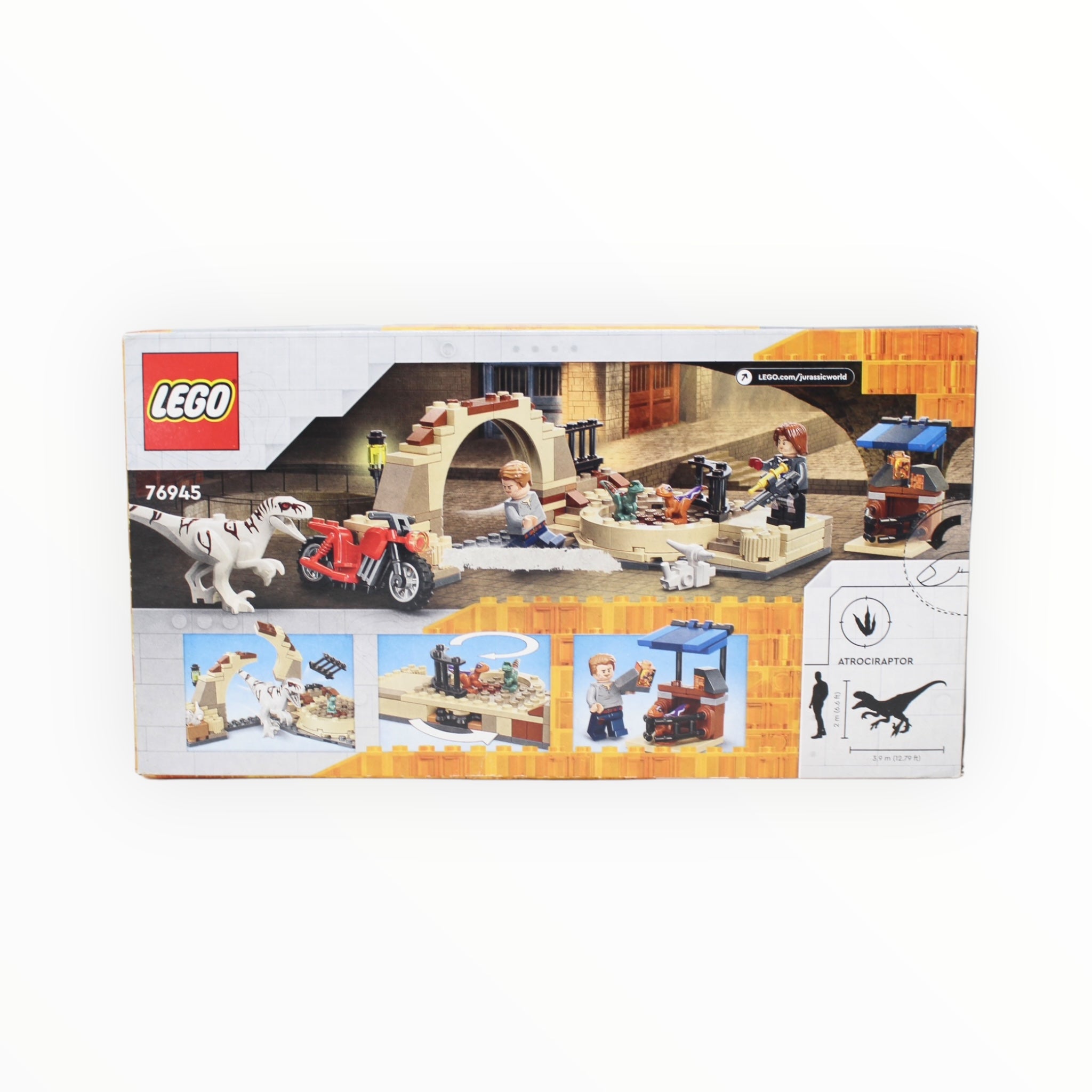 Retired Set 76945 Jurassic World Atrociraptor