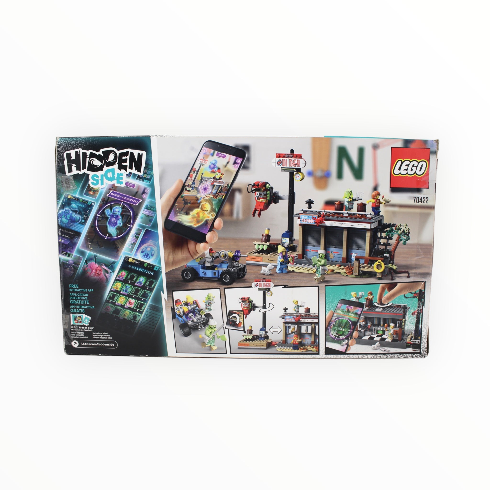 Certified Used Set 70422 Hidden Side Shrimp Shack Attack