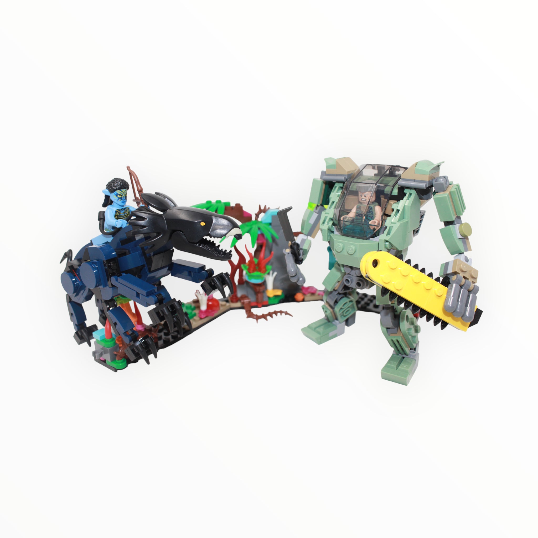 Used Set 75571 Avatar Neytiri & Thanator vs AMP Suit Quaritch