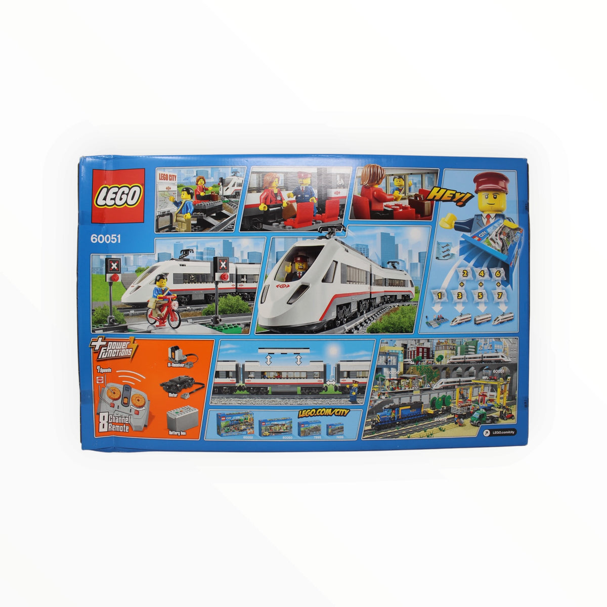 Retired Set 60051 City High-Speed Passenger Train (damaged box)