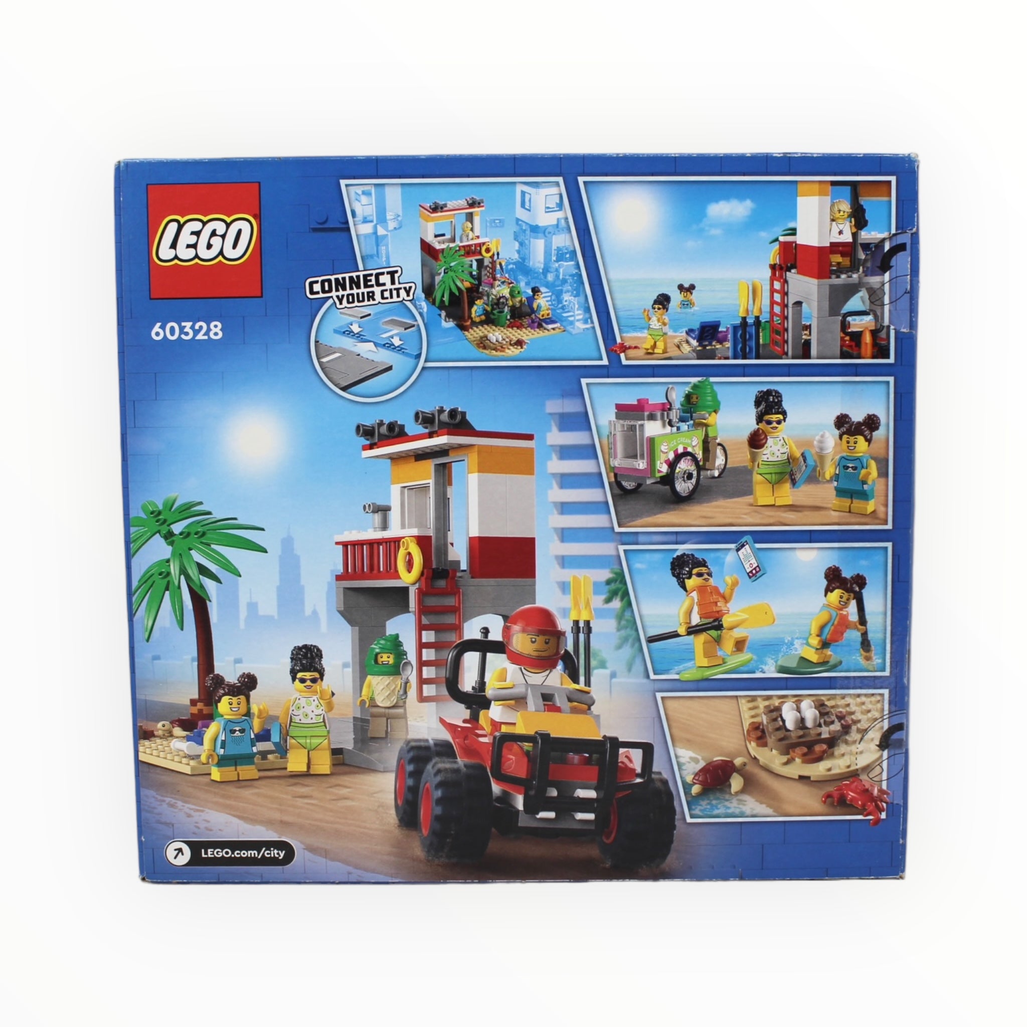 Certified Used Set 60328 City Beach Lifeguard Station