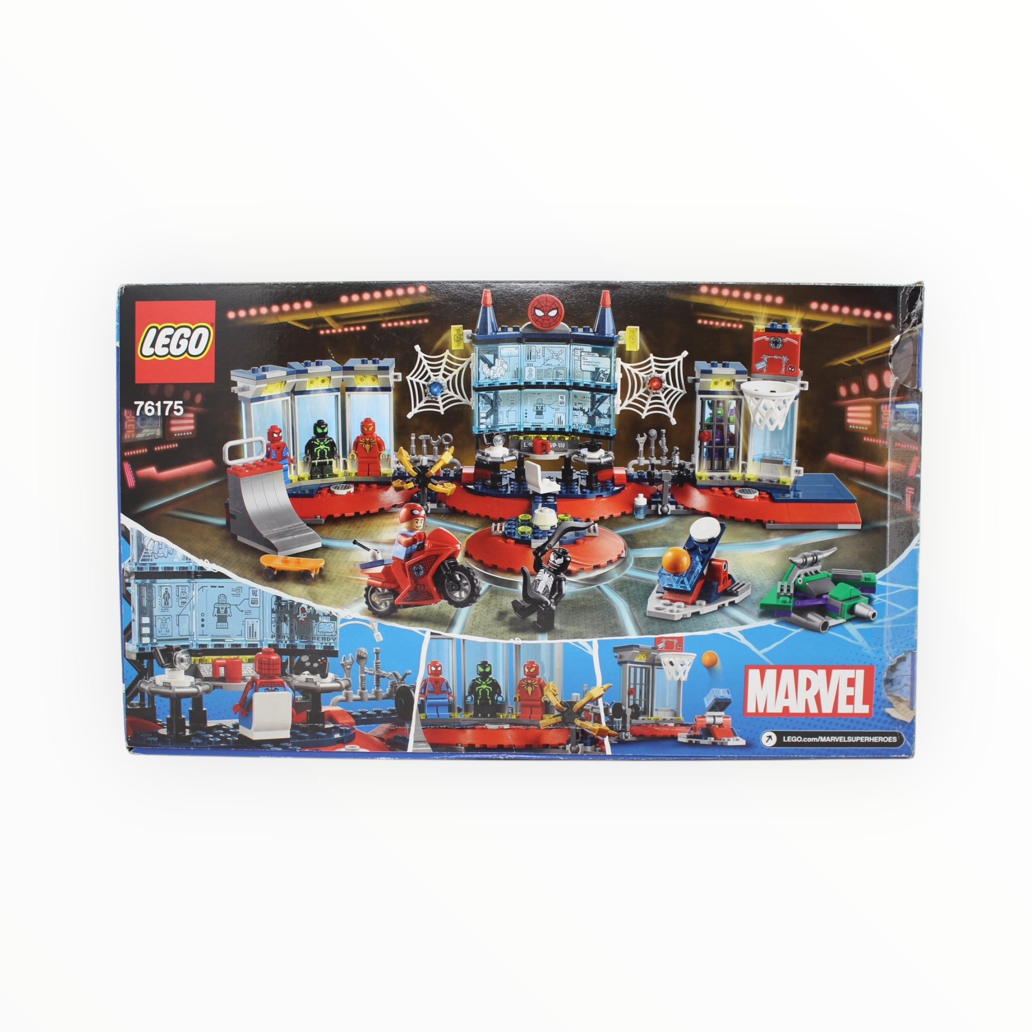 Certified Used Set 76175 Spider-Man Attack on the Spider Lair