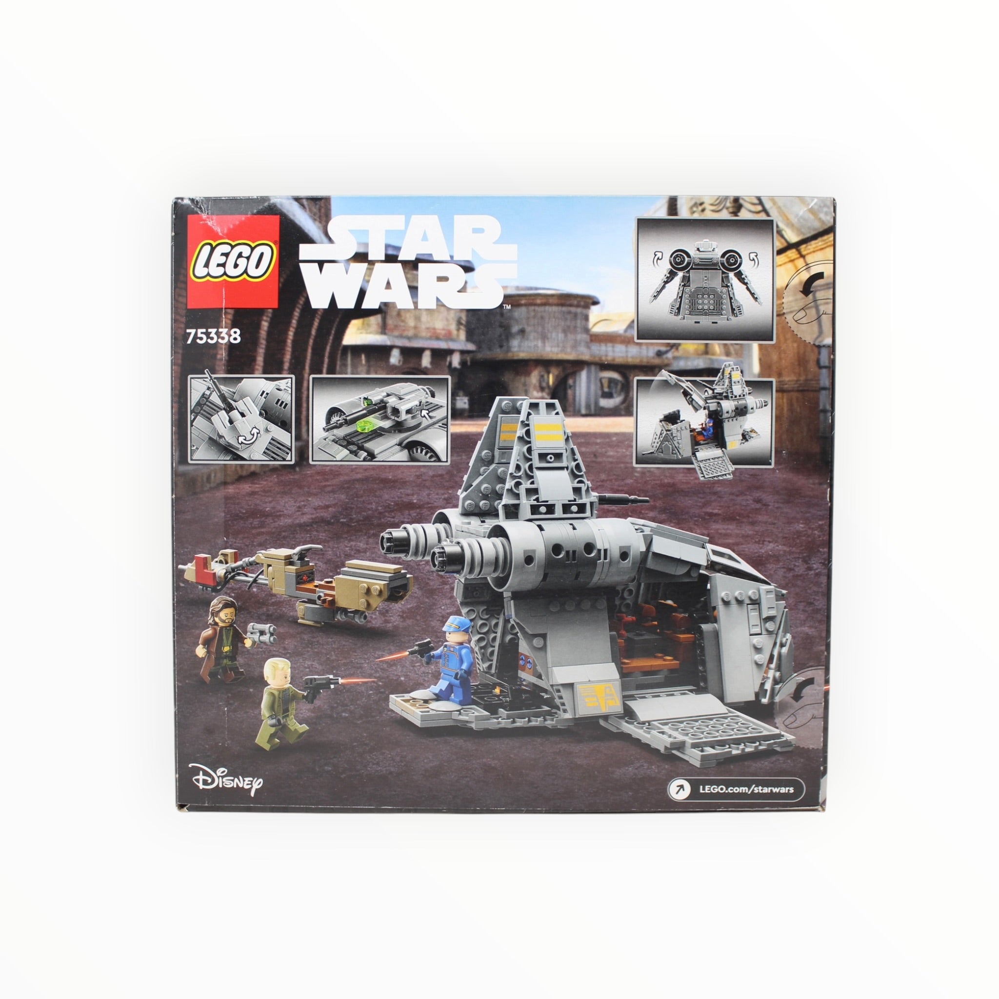 Retired Set 75338 Star Wars Ambush on Ferrix (slight box damage)