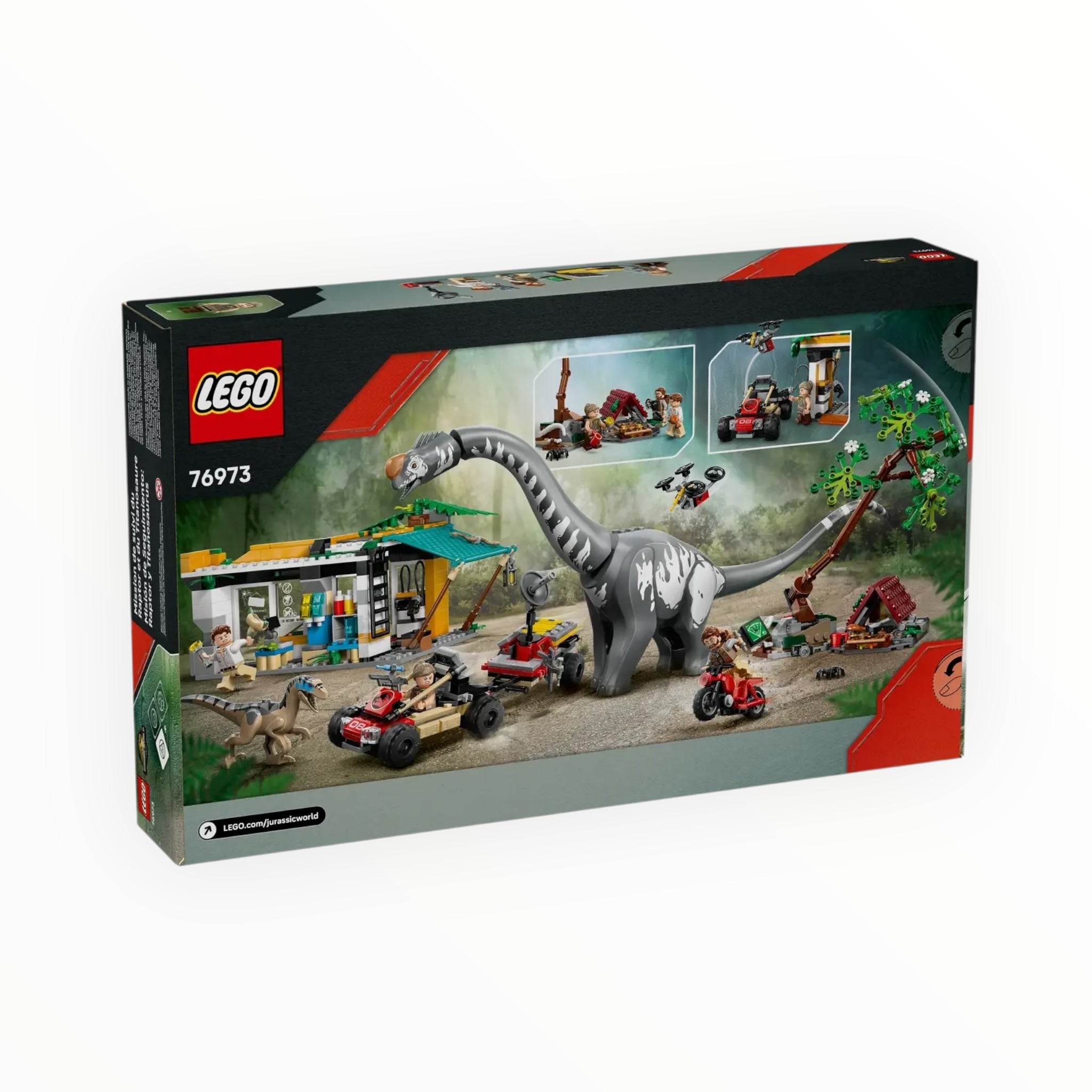 76973 Jurassic World Raptor & Titanosaurus Tracking Mission