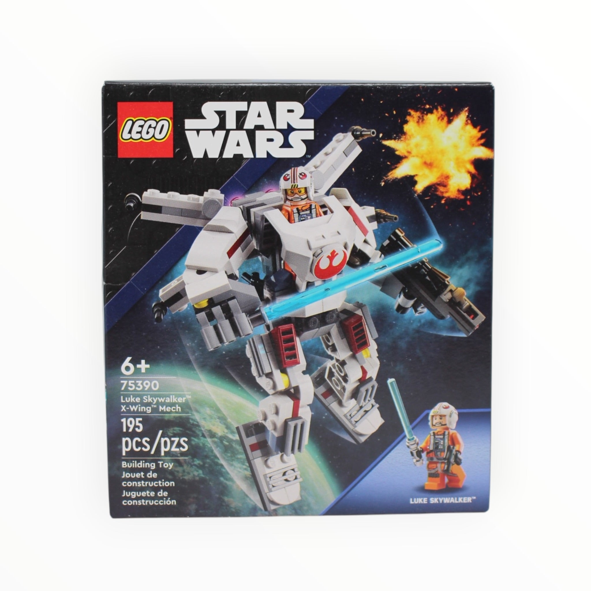 Retired Set 75390 Star Wars Luke Skywalker X-Wing Mech