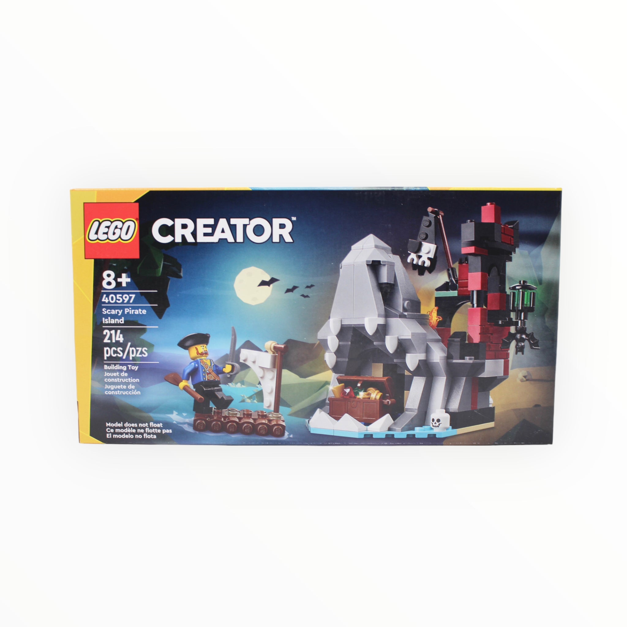 Retired Set 40597 Creator Scary Pirate Island