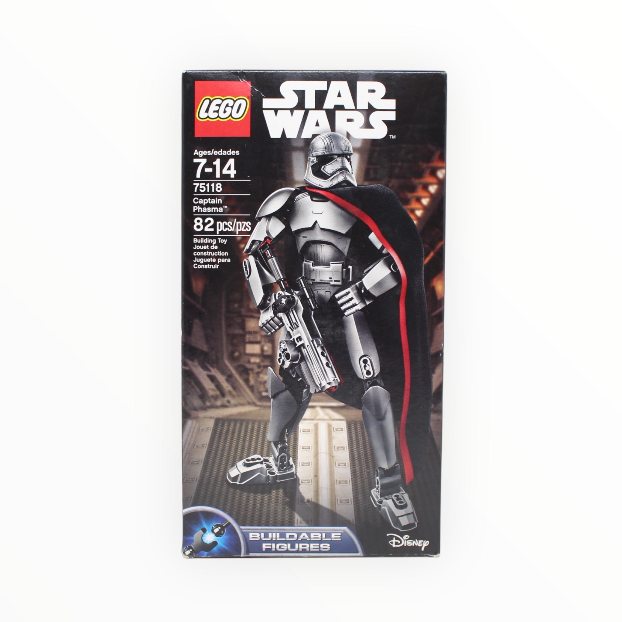 Certified Used Set 75118 Star Wars Buildable Figures Captain Phasma