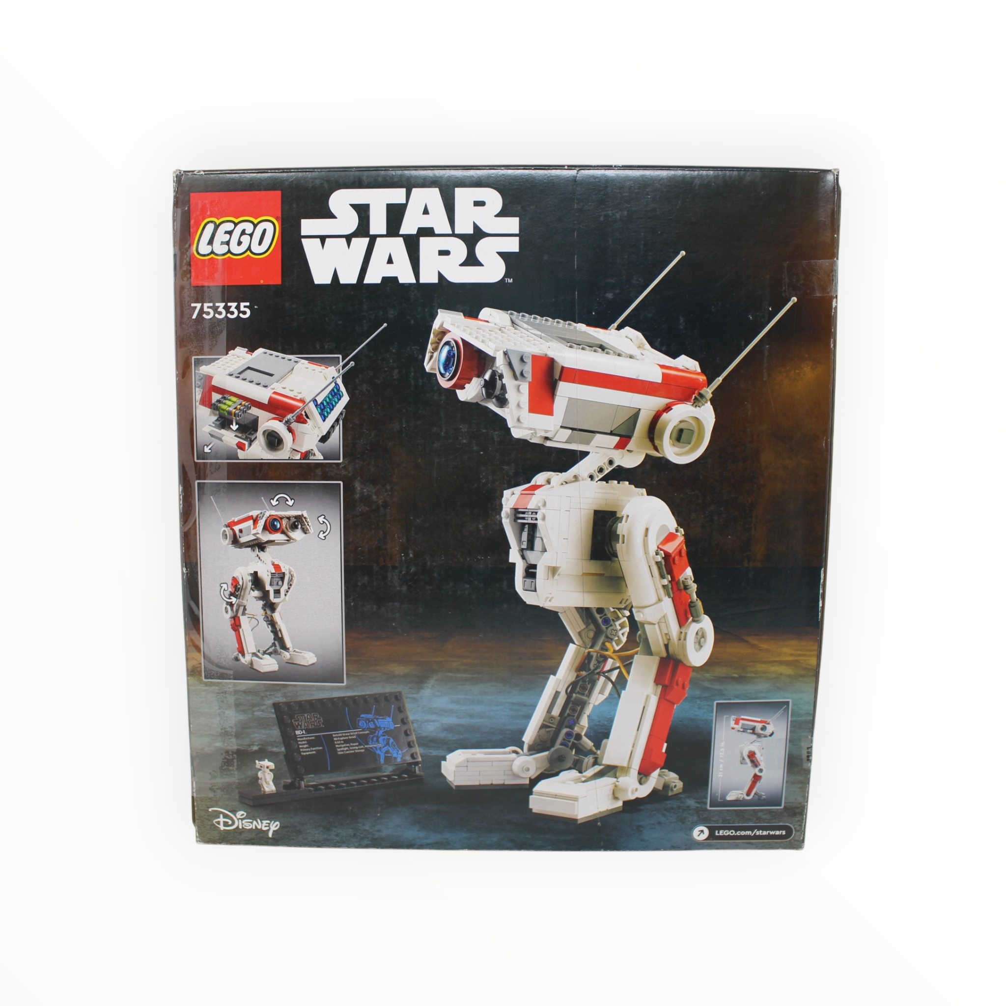 Certified Used Set 75335 Star Wars Jedi: Fallen Order BD-1 (open box, sealed bags, damaged box)