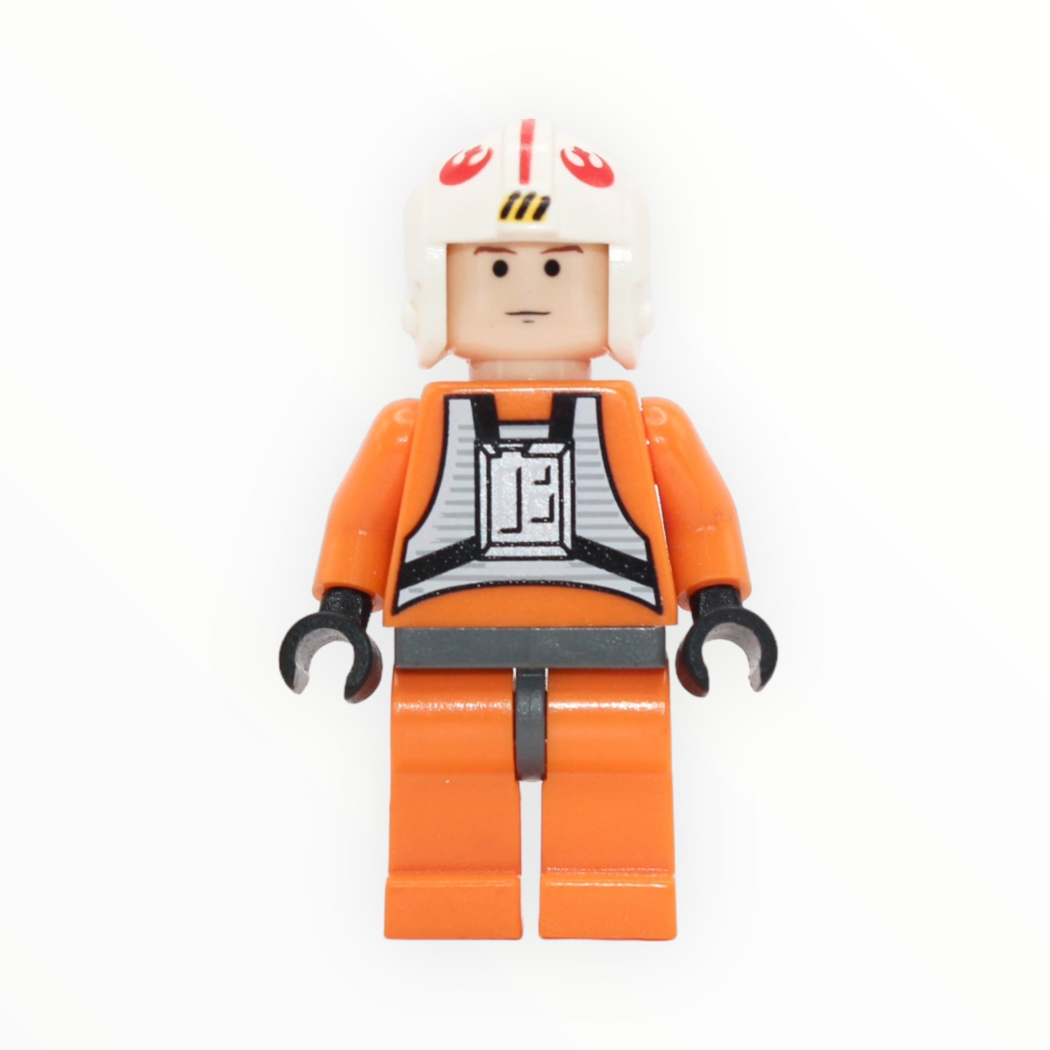 Luke Skywalker (Pilot, simple torso, light nougat head, black eyes, 2006)