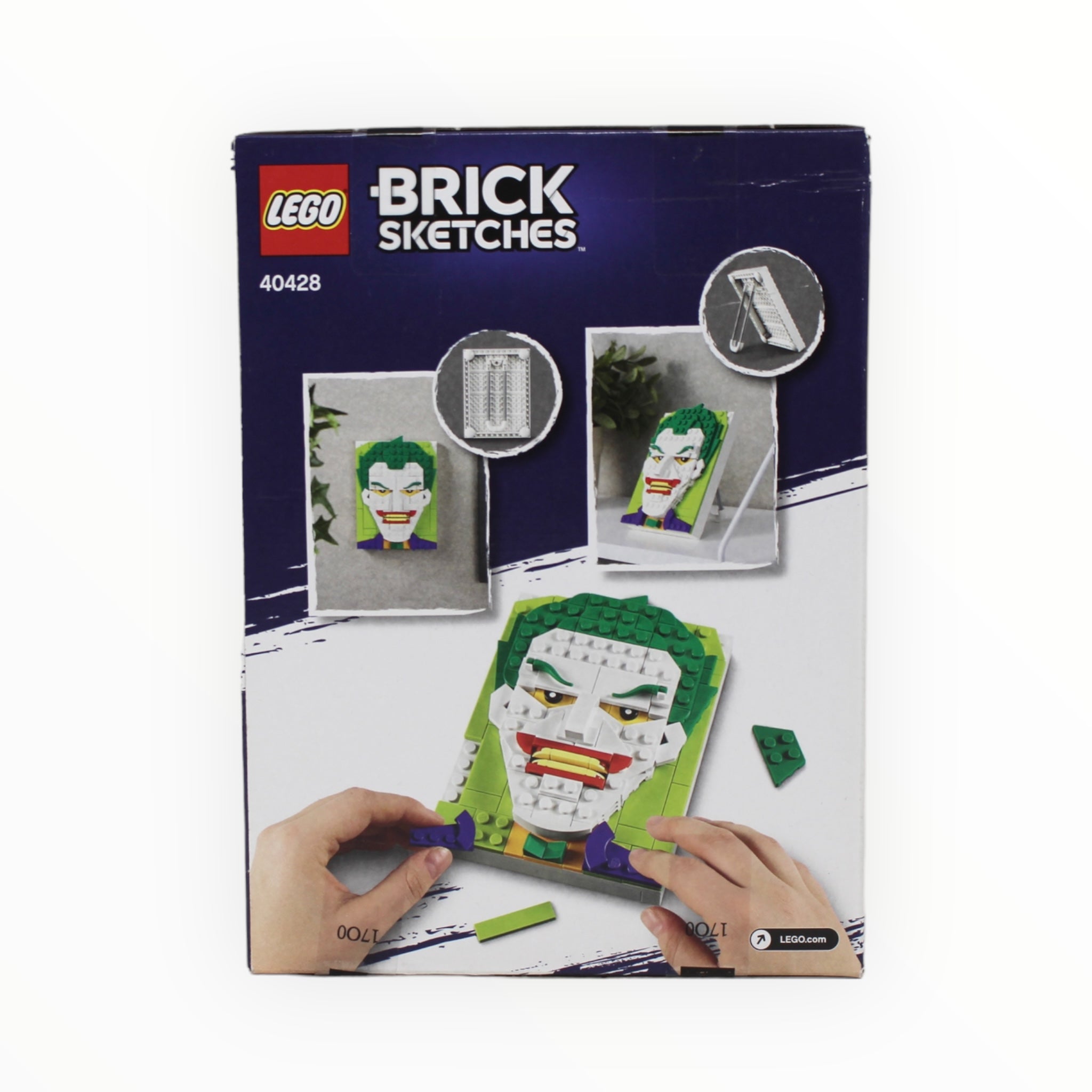 Retired Set 40428 Brick Sketches The Joker