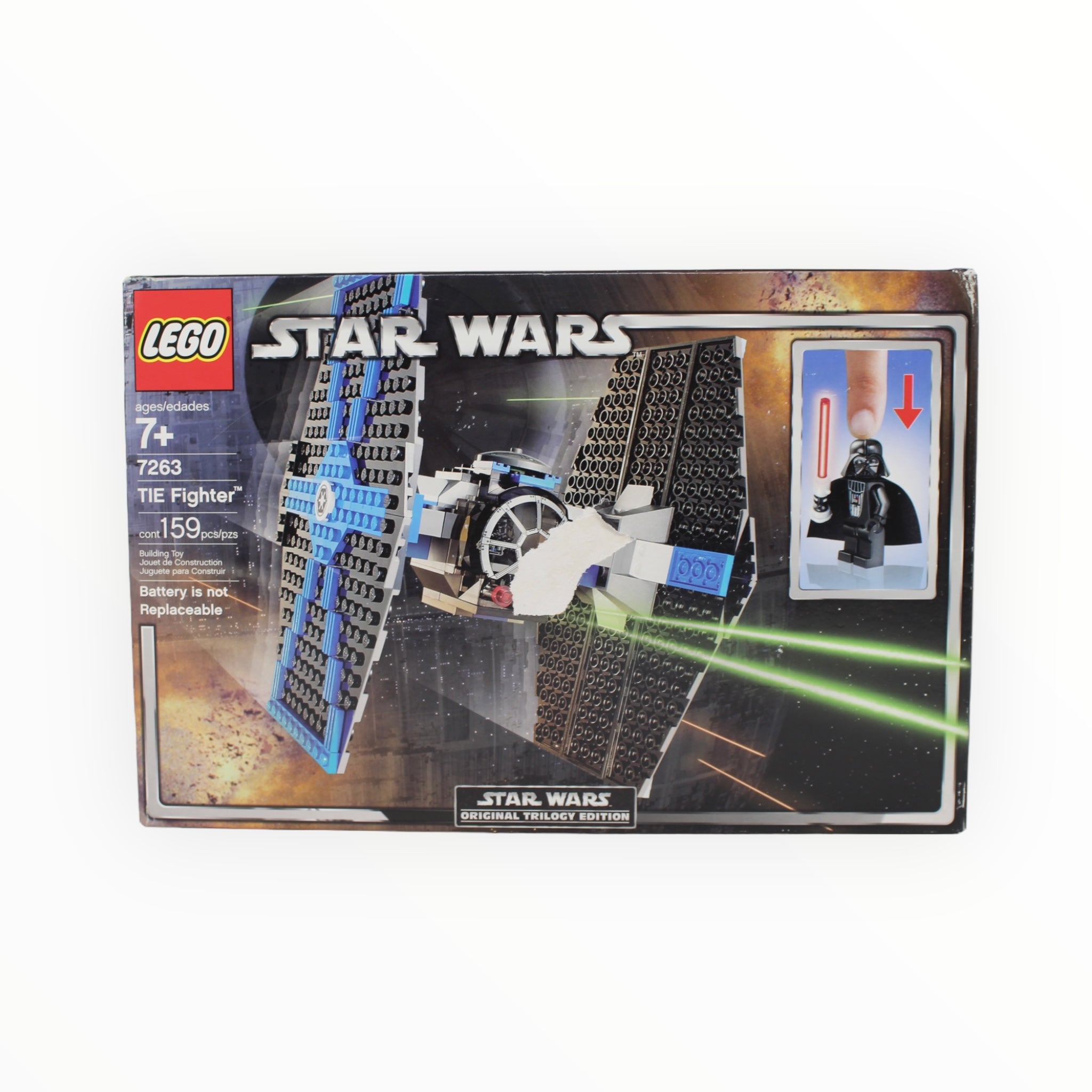 Certified Used Set 7263 Star Wars TIE Fighter (2005)