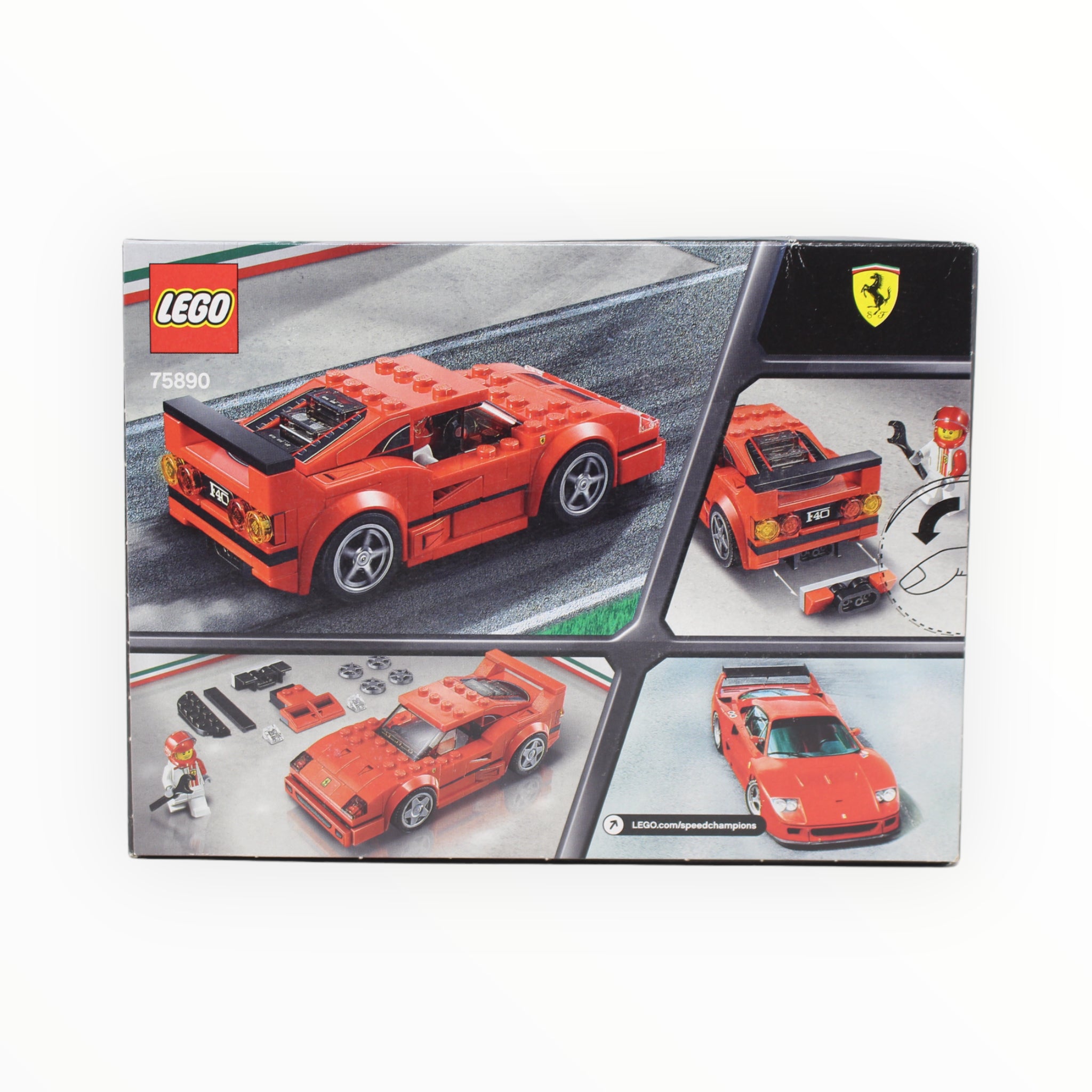 Retired Set 75890 Speed Champions Ferrari F40 Competizione