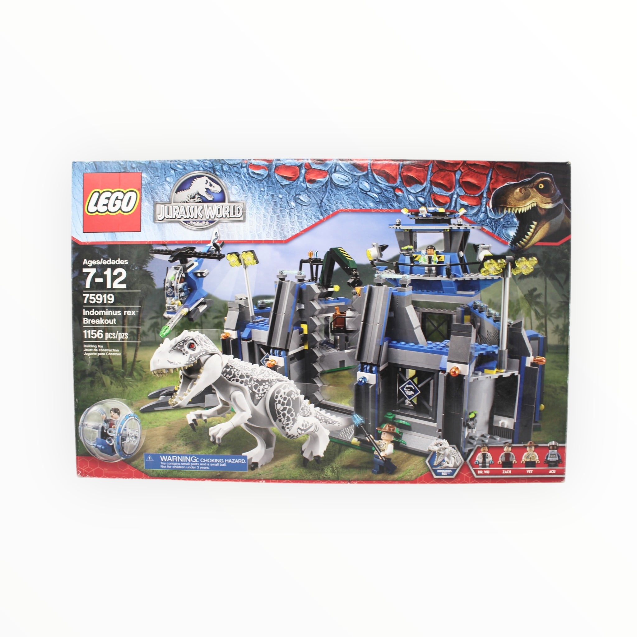 Certified Used Set 75919 Jurassic World Indominus rex Breakout