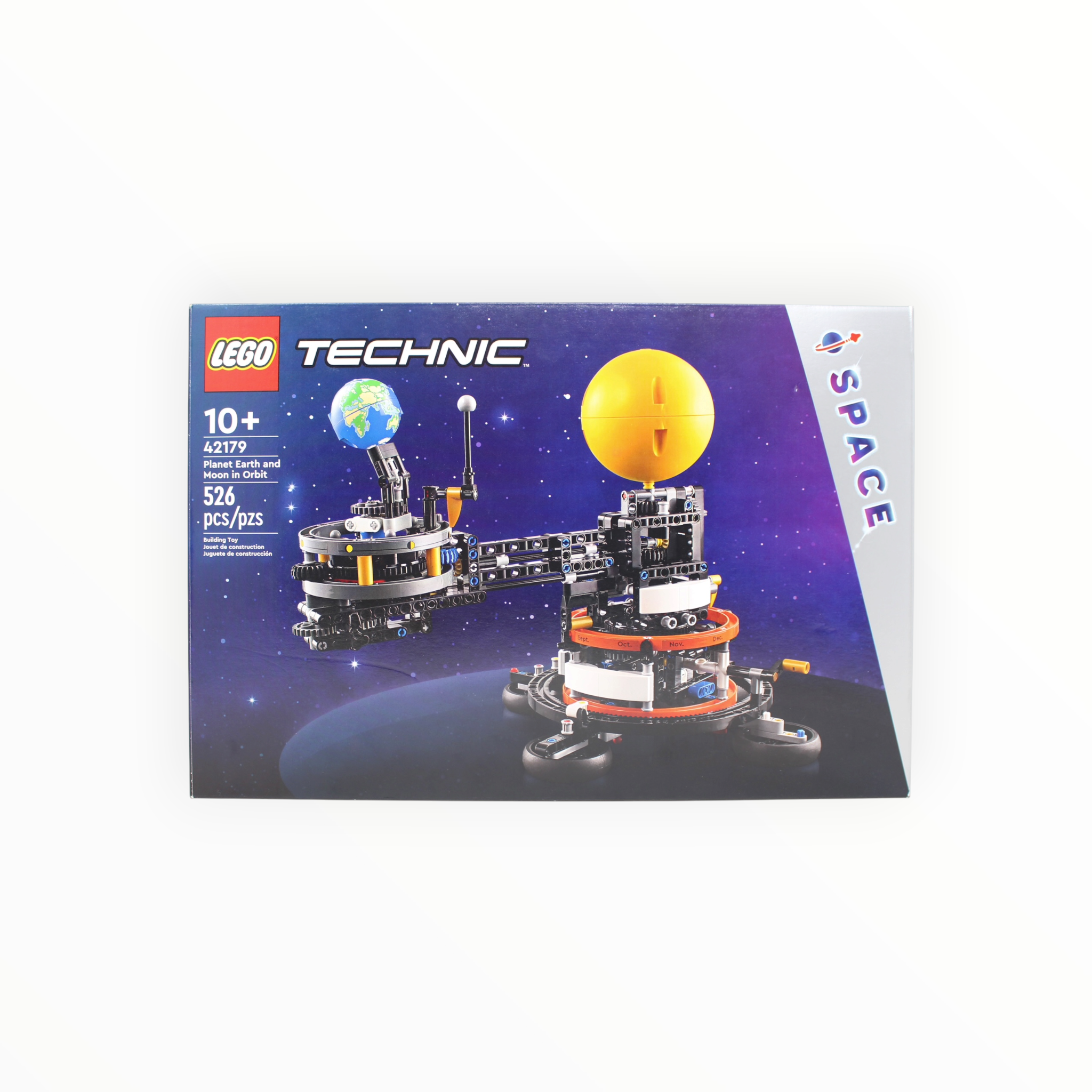 Certified Used Set 42179 Technic Planet Earth and Moon in Orbit (bags 2-4 sealed)